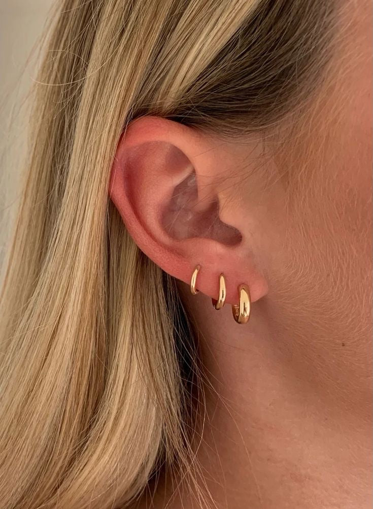 Mini Hoop Earrings (Stainless Steel)