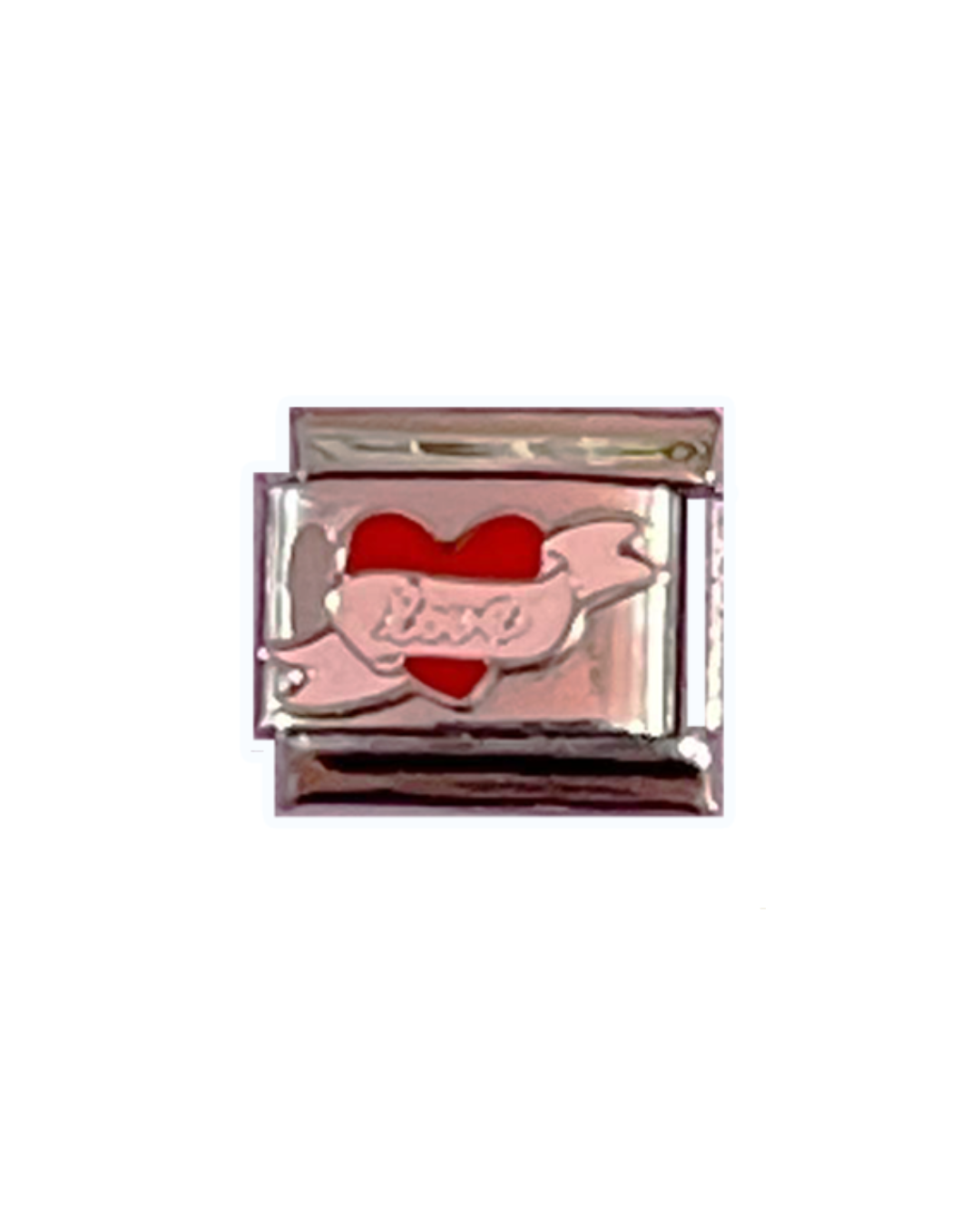 Sweet Love-Silver Italian Charm