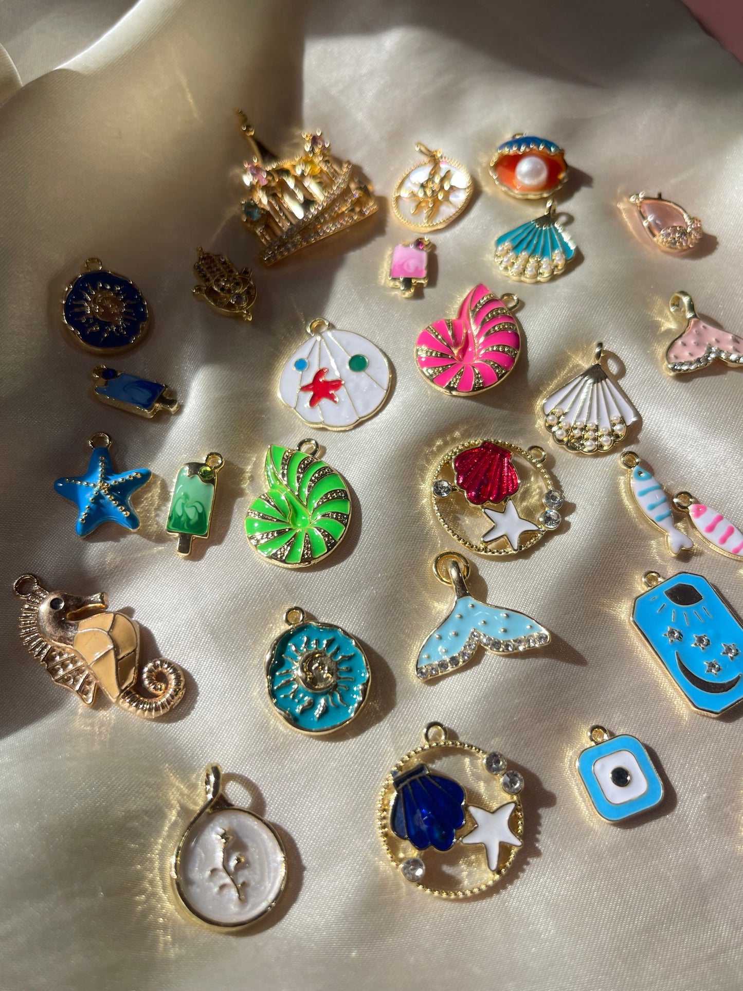 Disney Land Castle- Gold Plated Charm