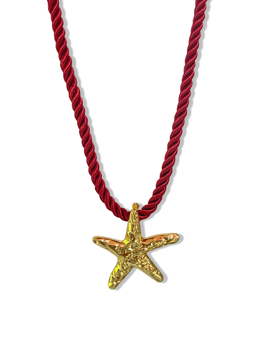 Starfish Statement Seashell Necklace (Gold Plated + Limited Edition)