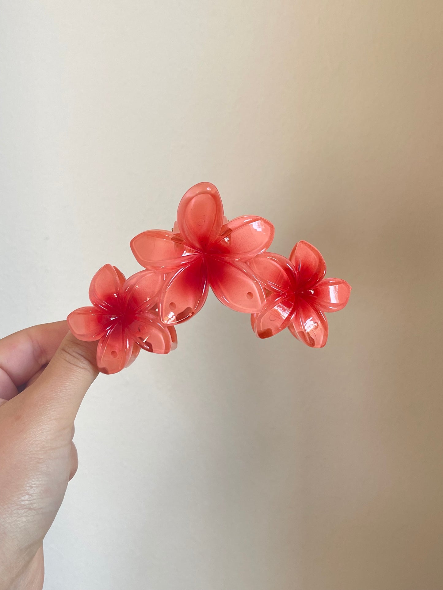 Triple Hawaiian Claw Clip