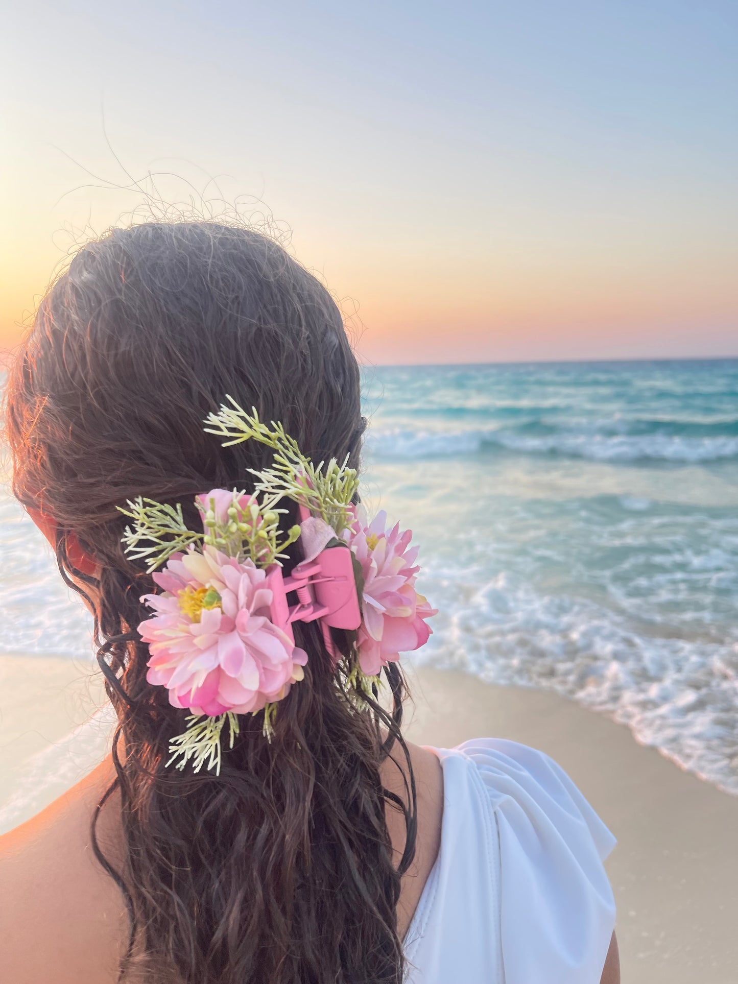 Statement Floral Clawclip (✨Handmade✨)