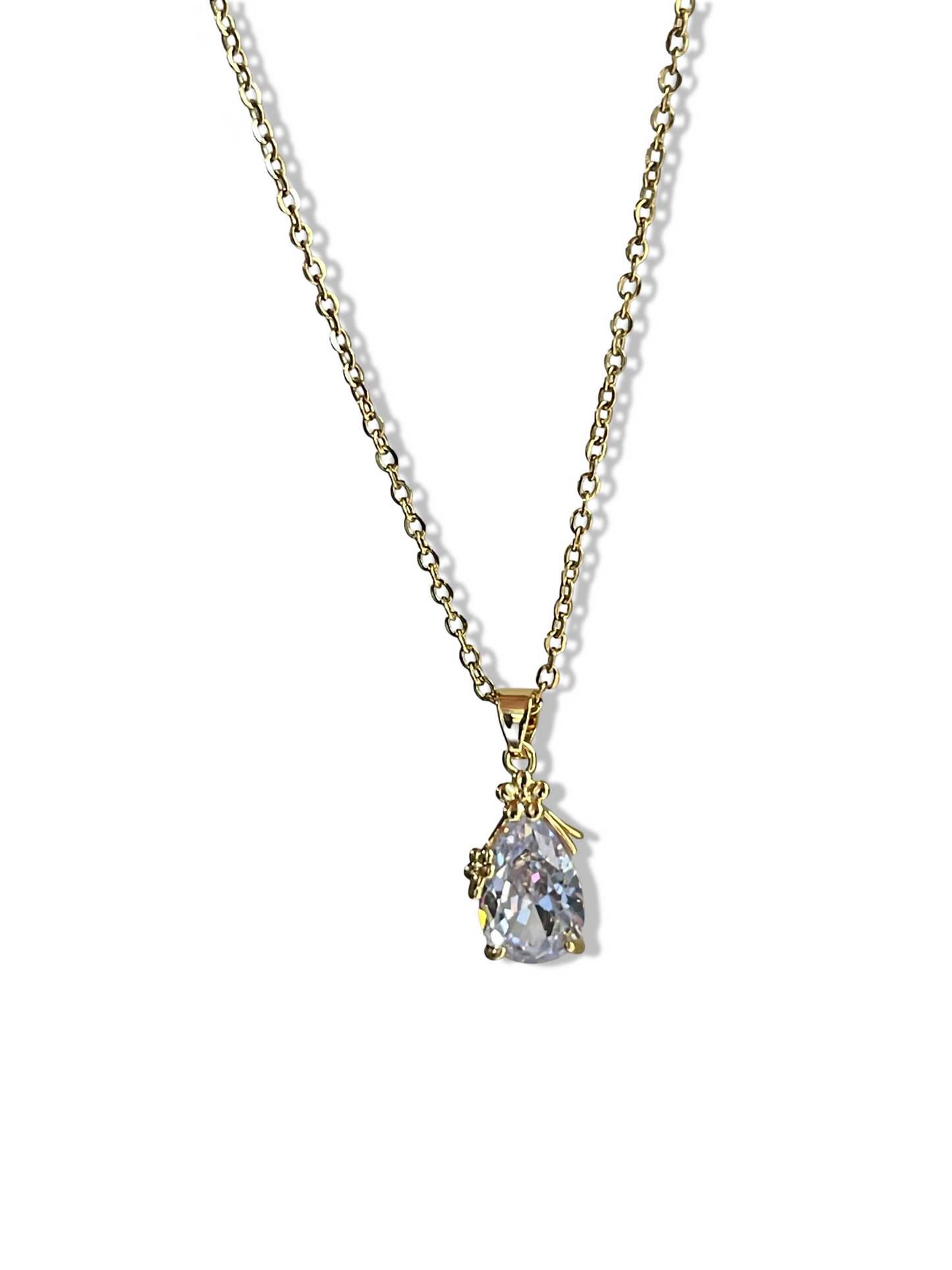 Crystal Stud Necklace