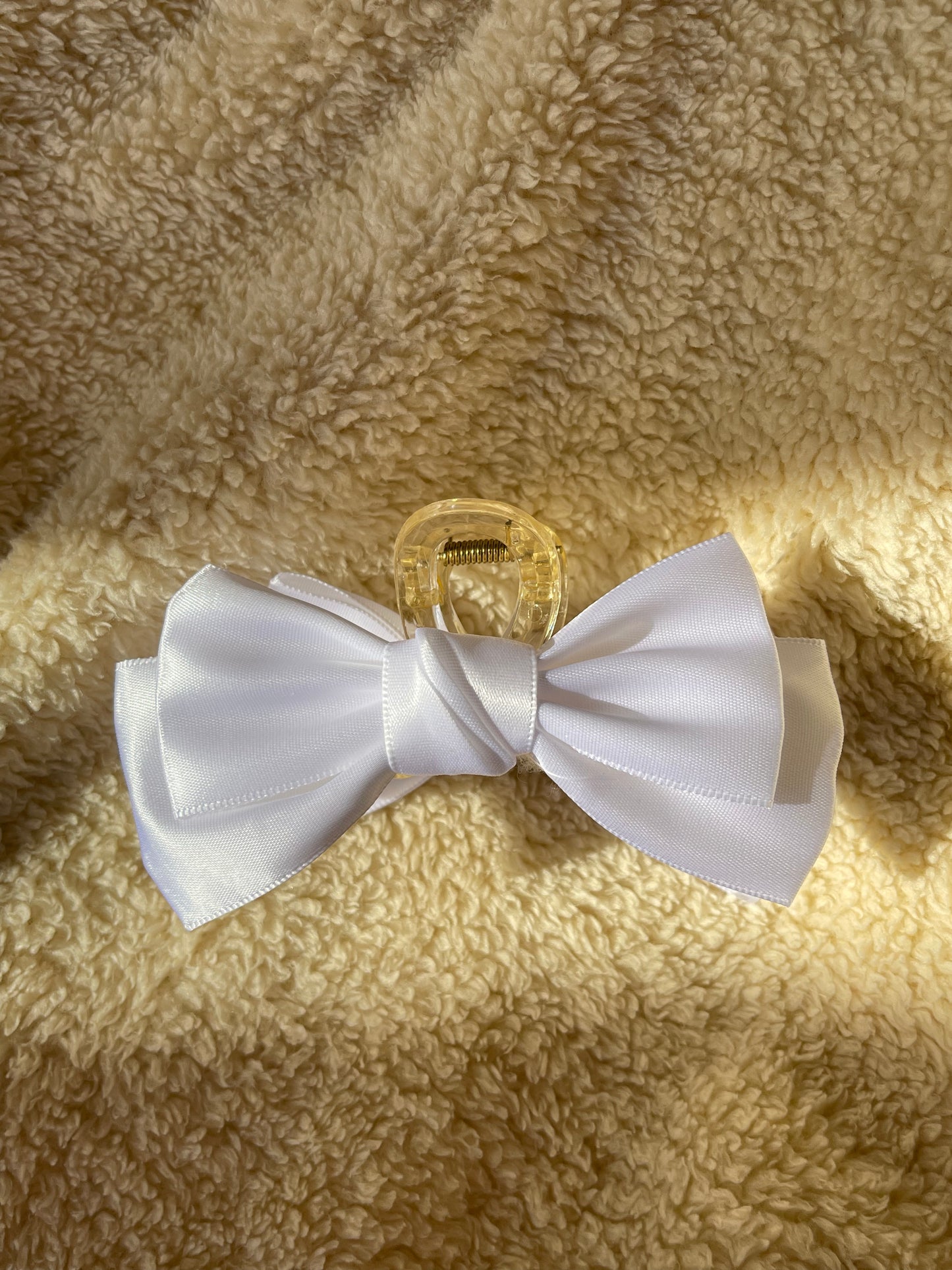 Festive Bow Tie Claw Clip