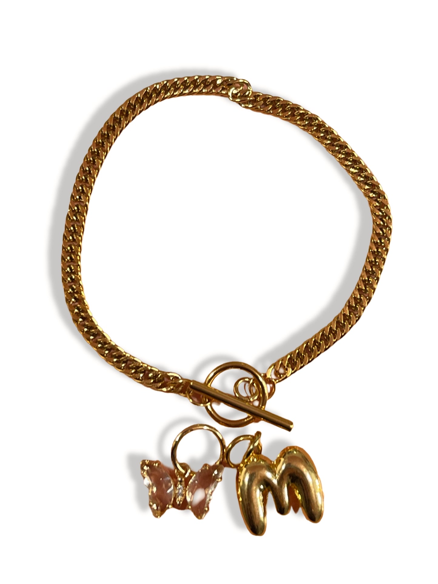 Charm Necklace/Bracelet- Stainless Steel