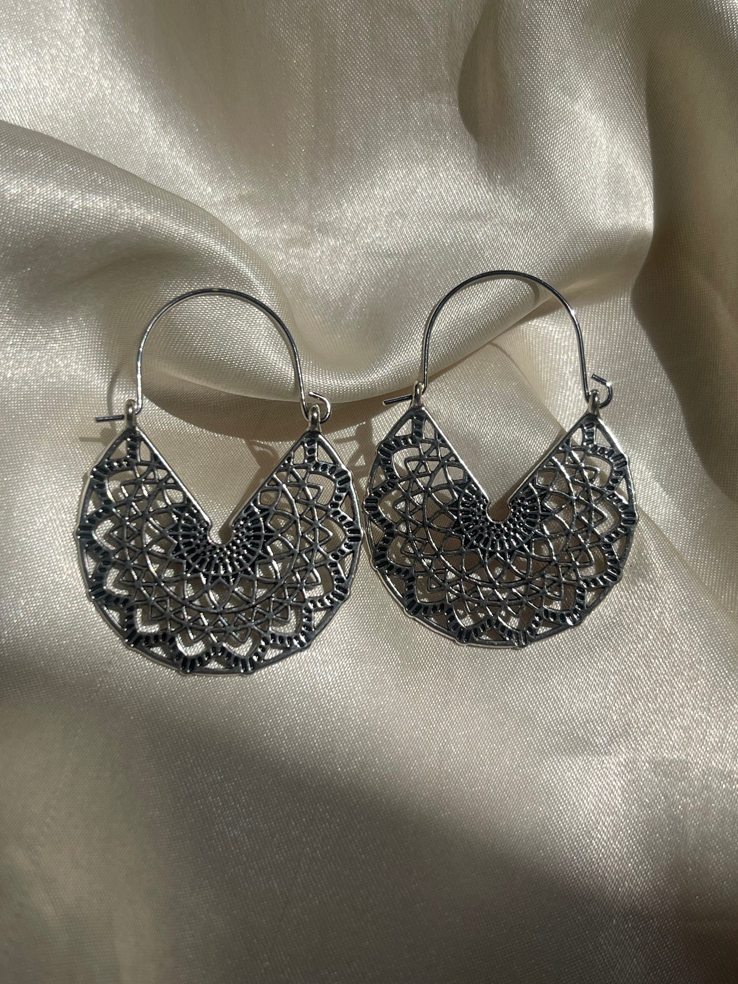 Go-To Silver Statement Earrings