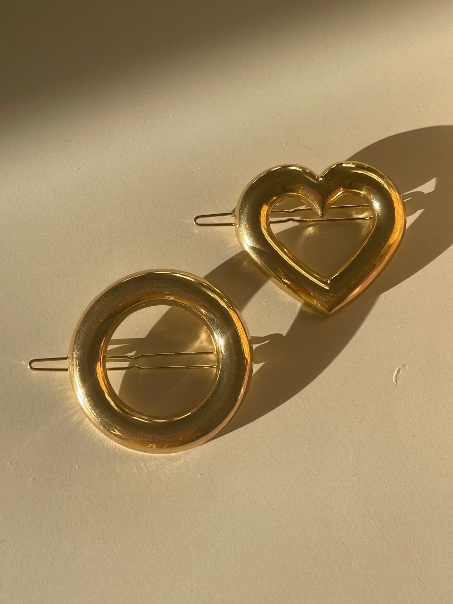 Chunky Heart Hair Clip