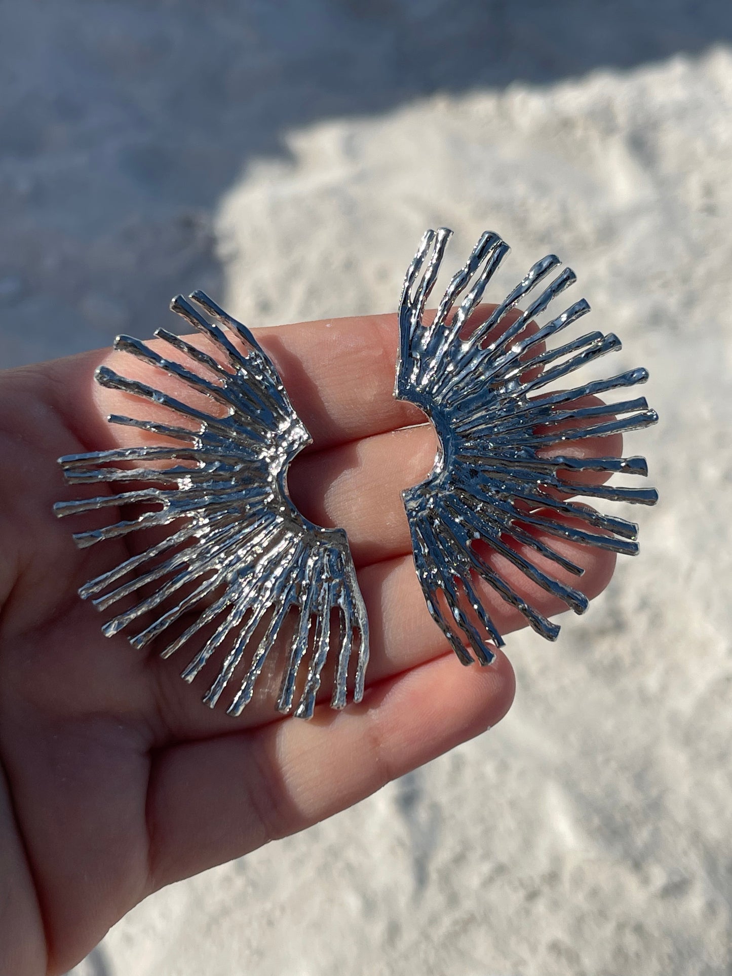 Sunray Statement Earrings