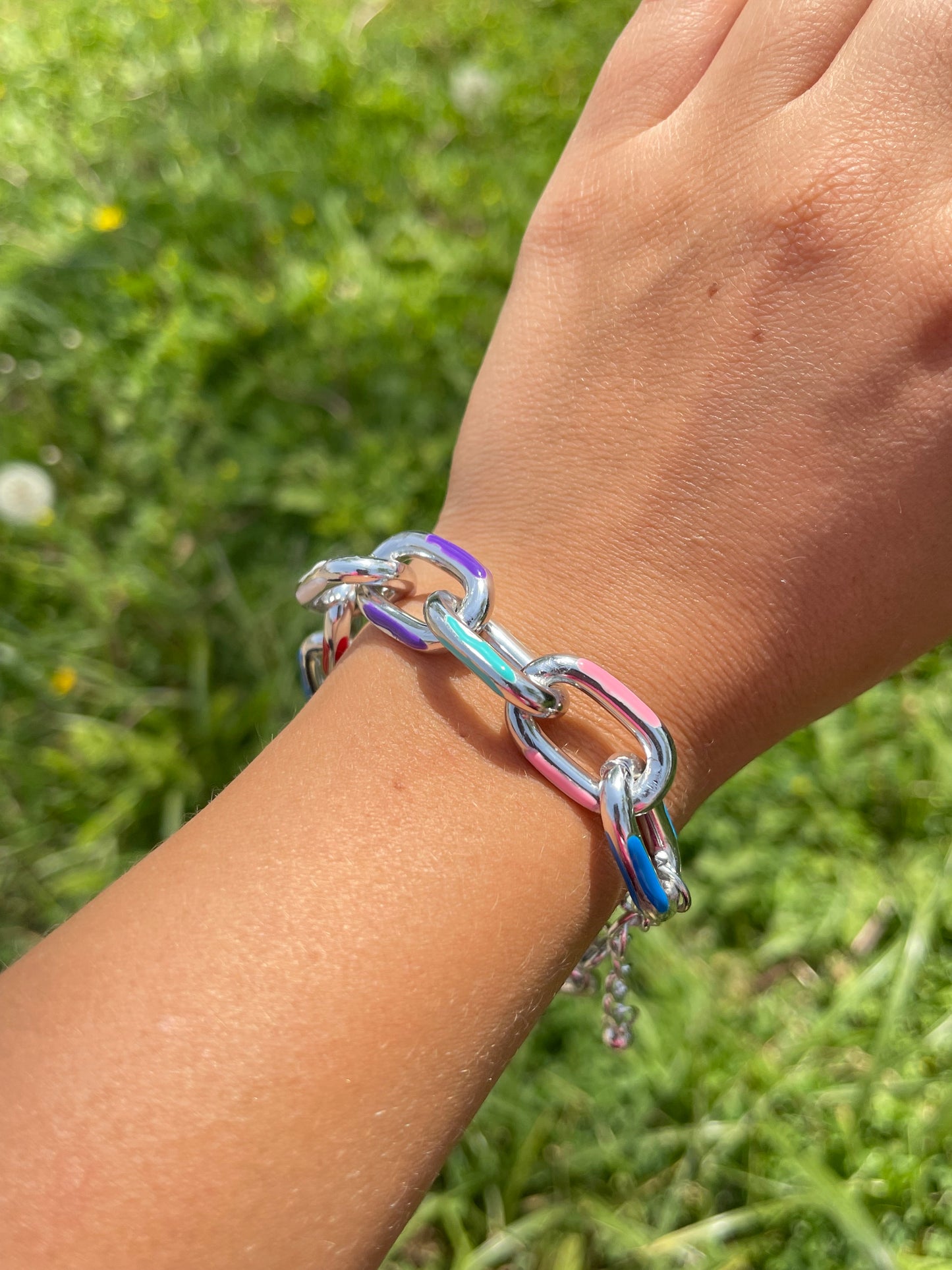 Colorful Chain Bracelet