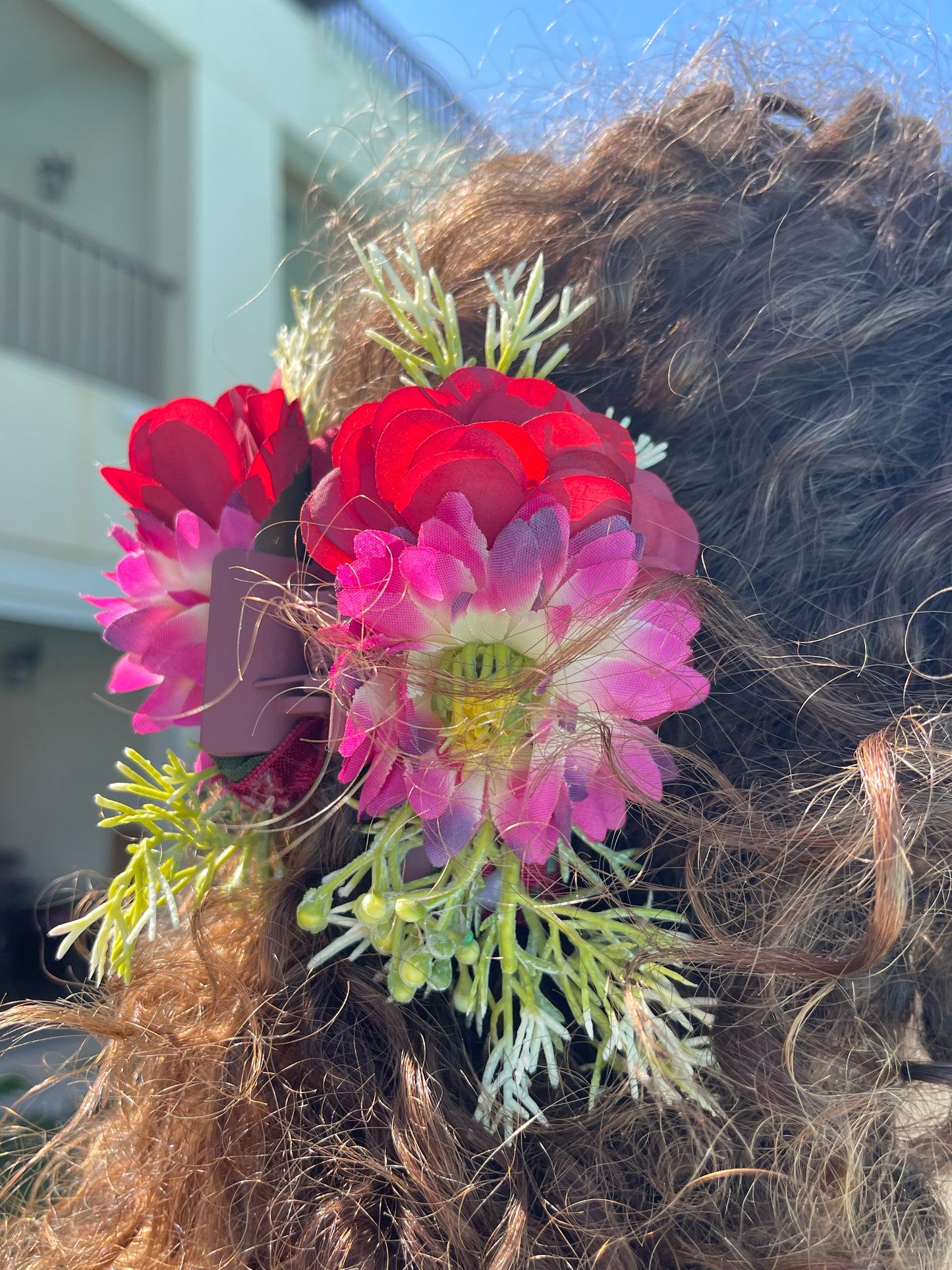 Statement Floral Clawclip (✨Handmade✨)