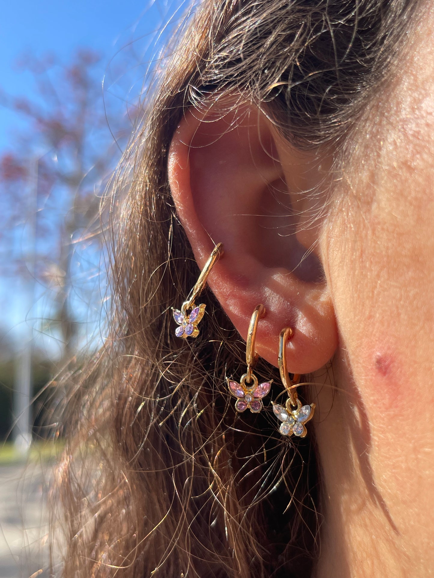 Trio Butterfly Ear Set