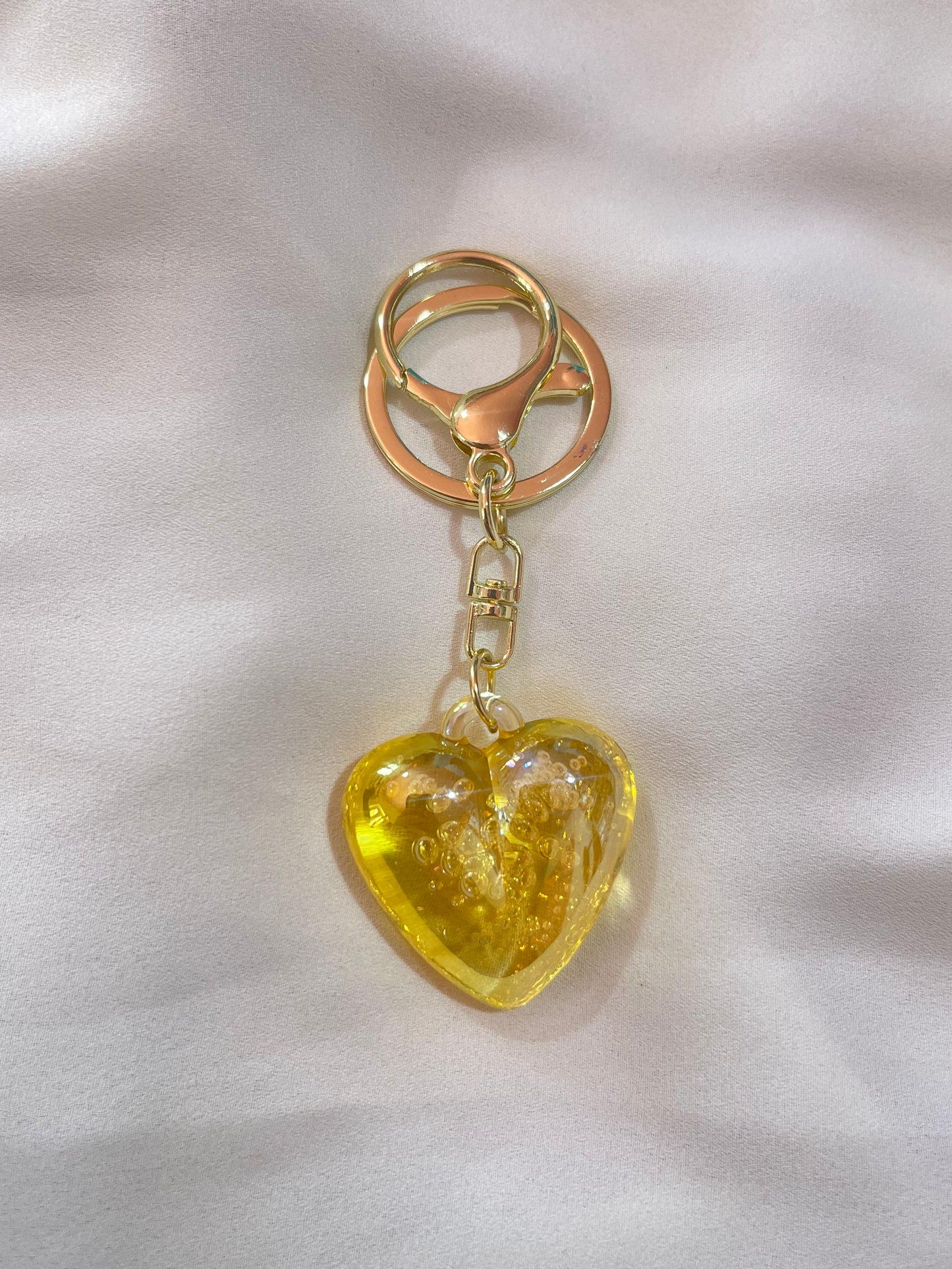 Jumbo Heart Keychain/Bag Charm