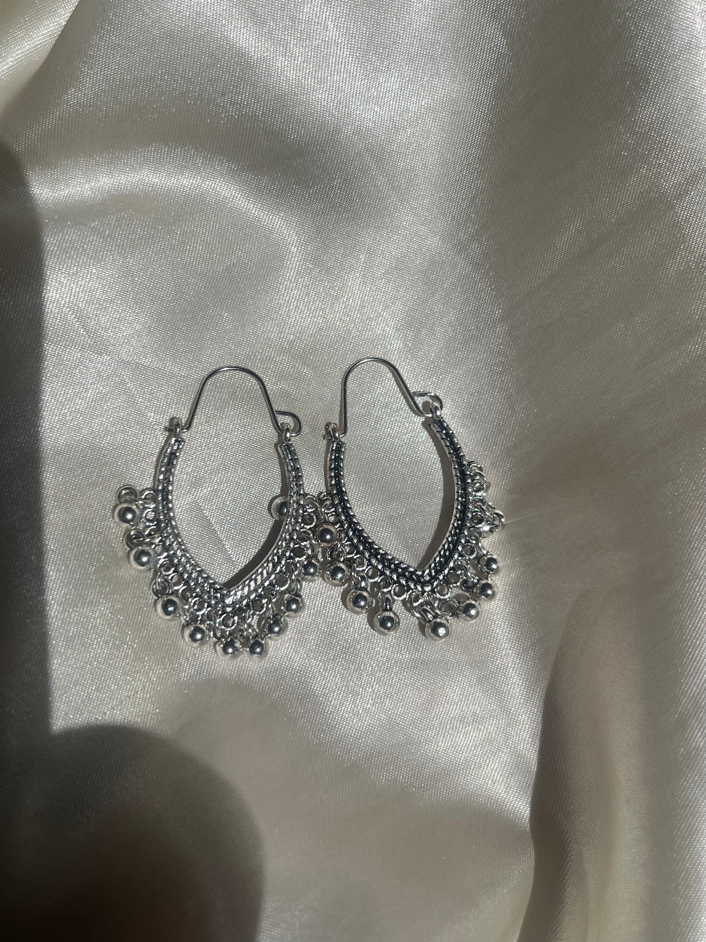 Silver Dangle Earrings