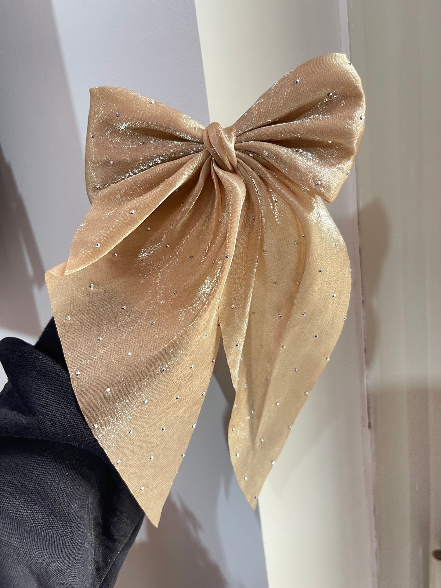Sparkles Bow Hair Tie