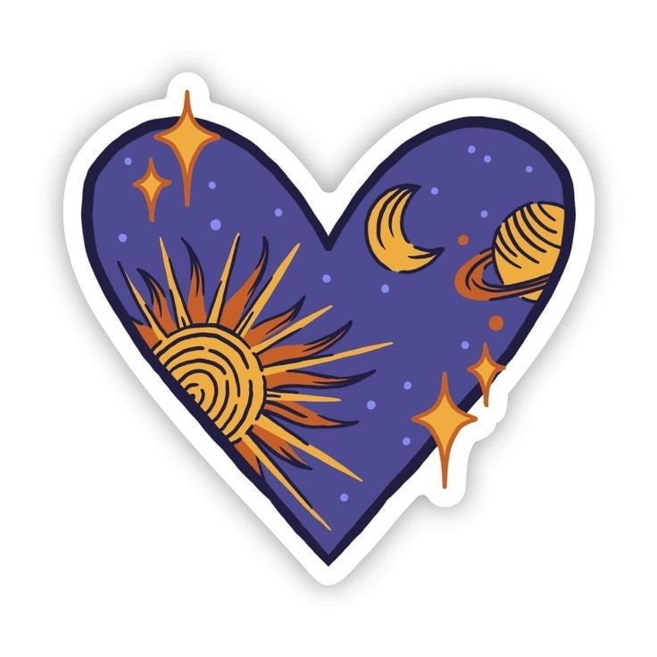 Celestial Heart Sticker