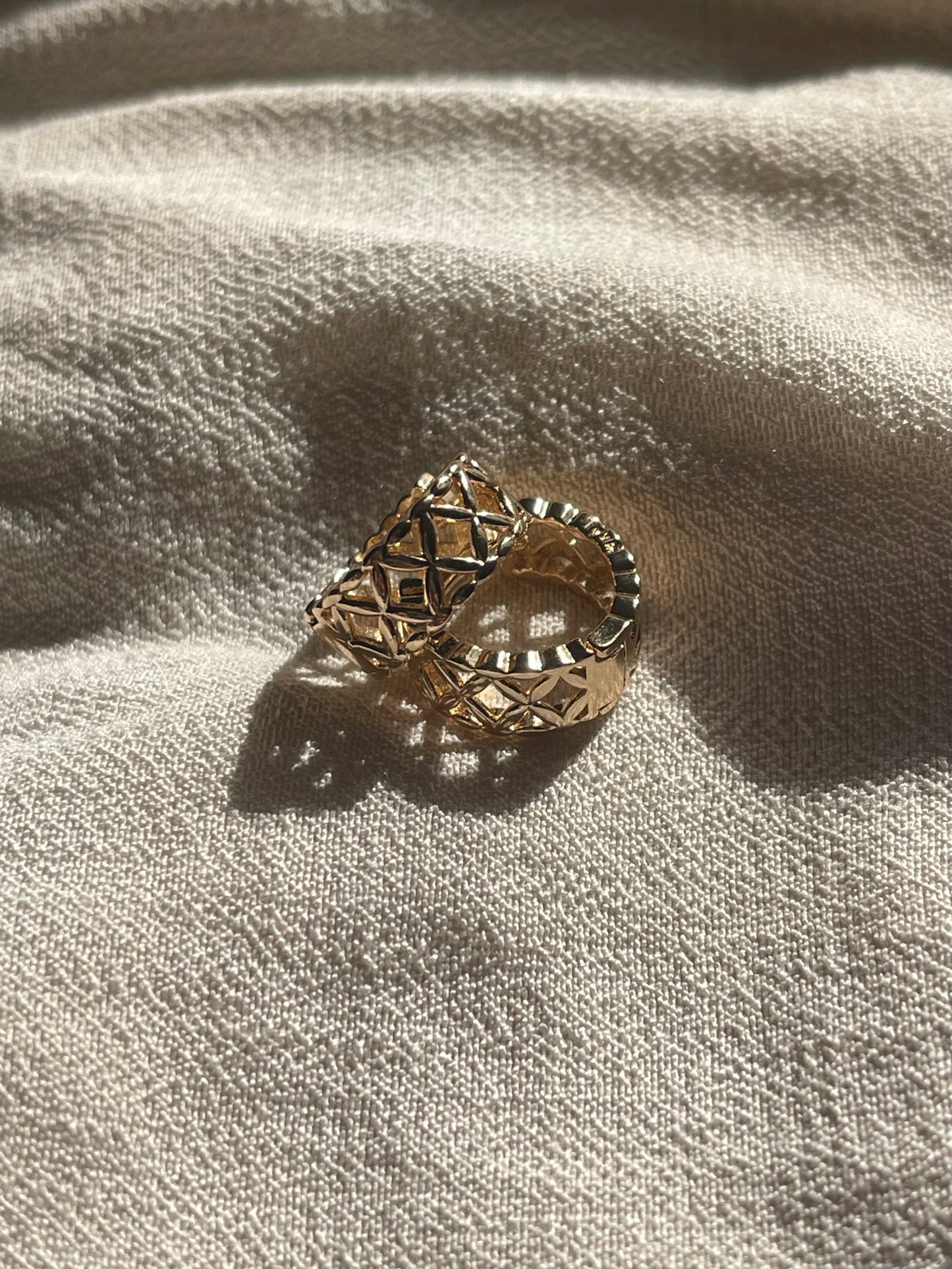 Mini Chain Hoop Earrings