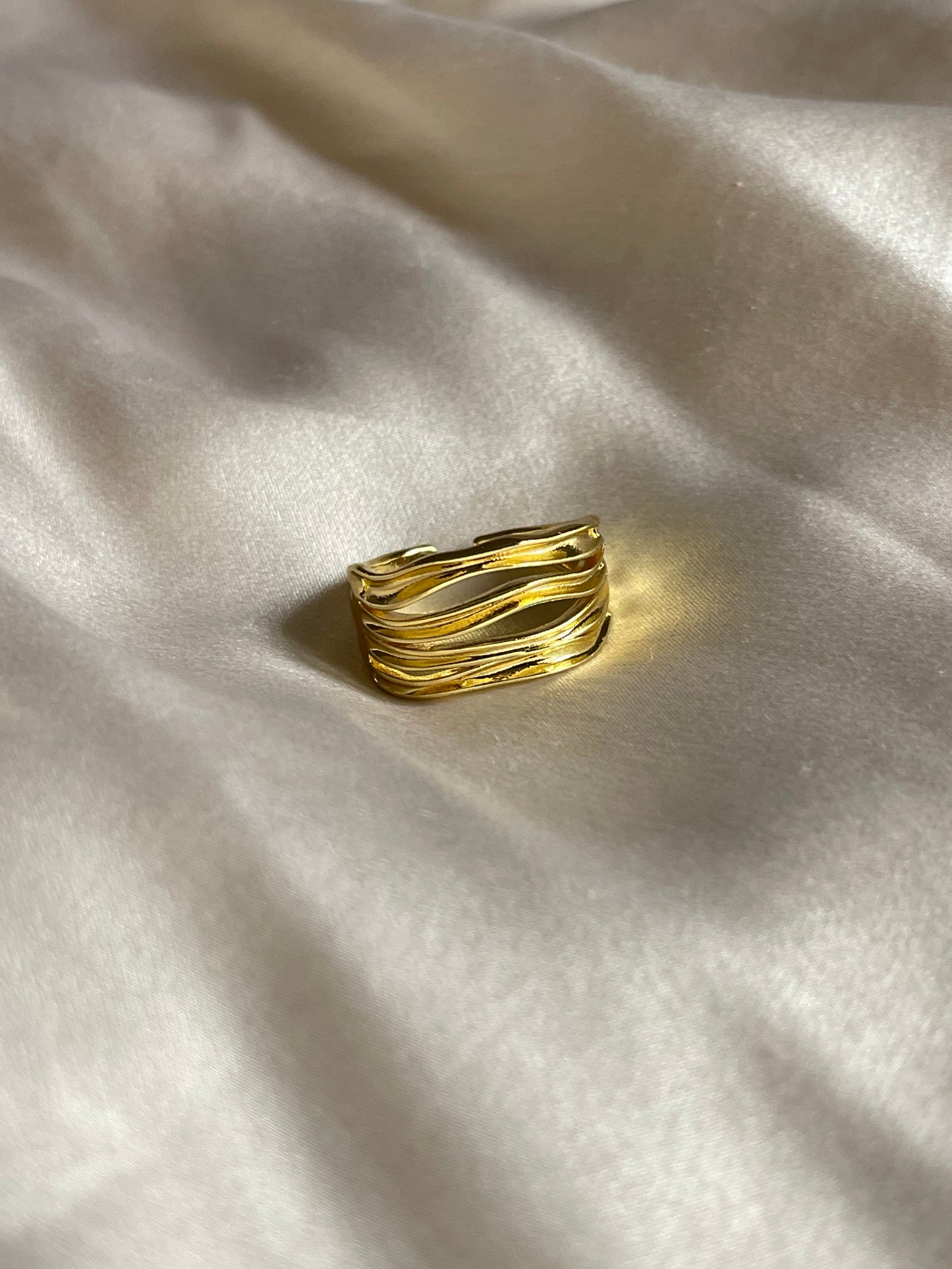 Everyday Statement Ring (Gold Plated)