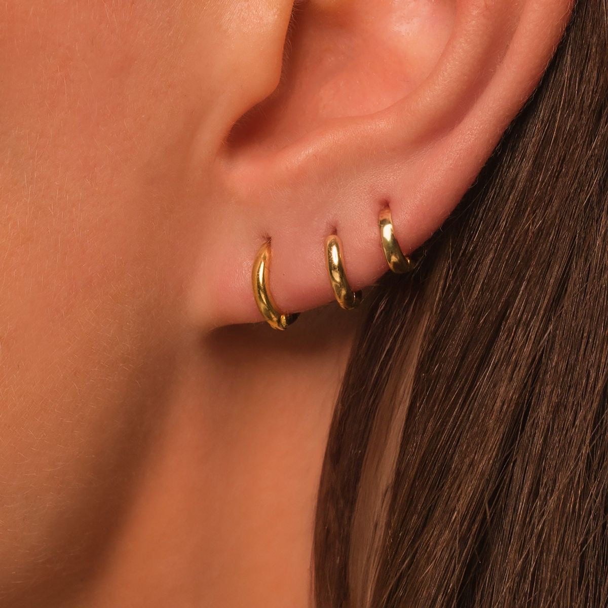 Mini Hoop Earrings (Stainless Steel)
