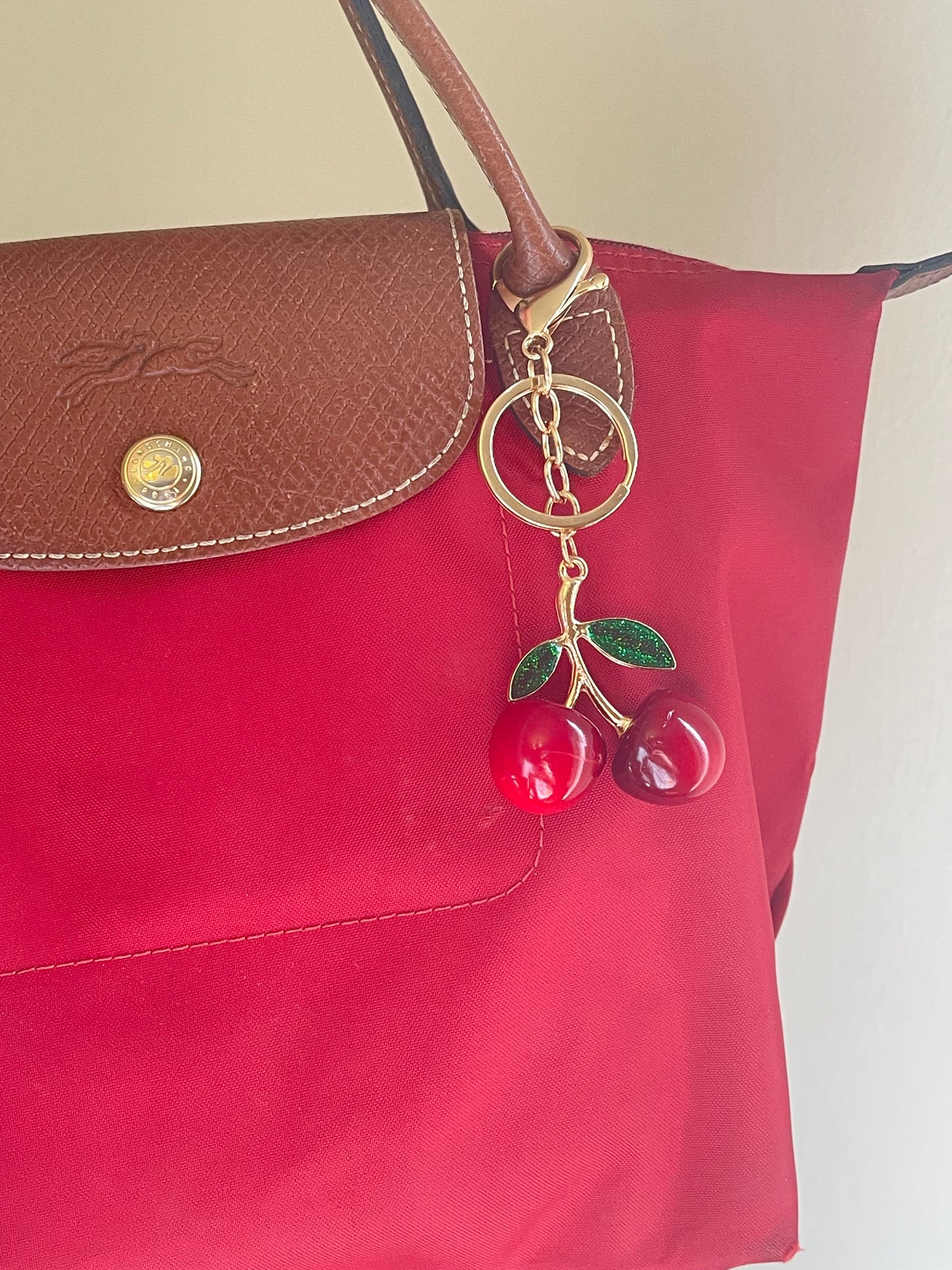 Iconic Cherry Keychain🍒🌟