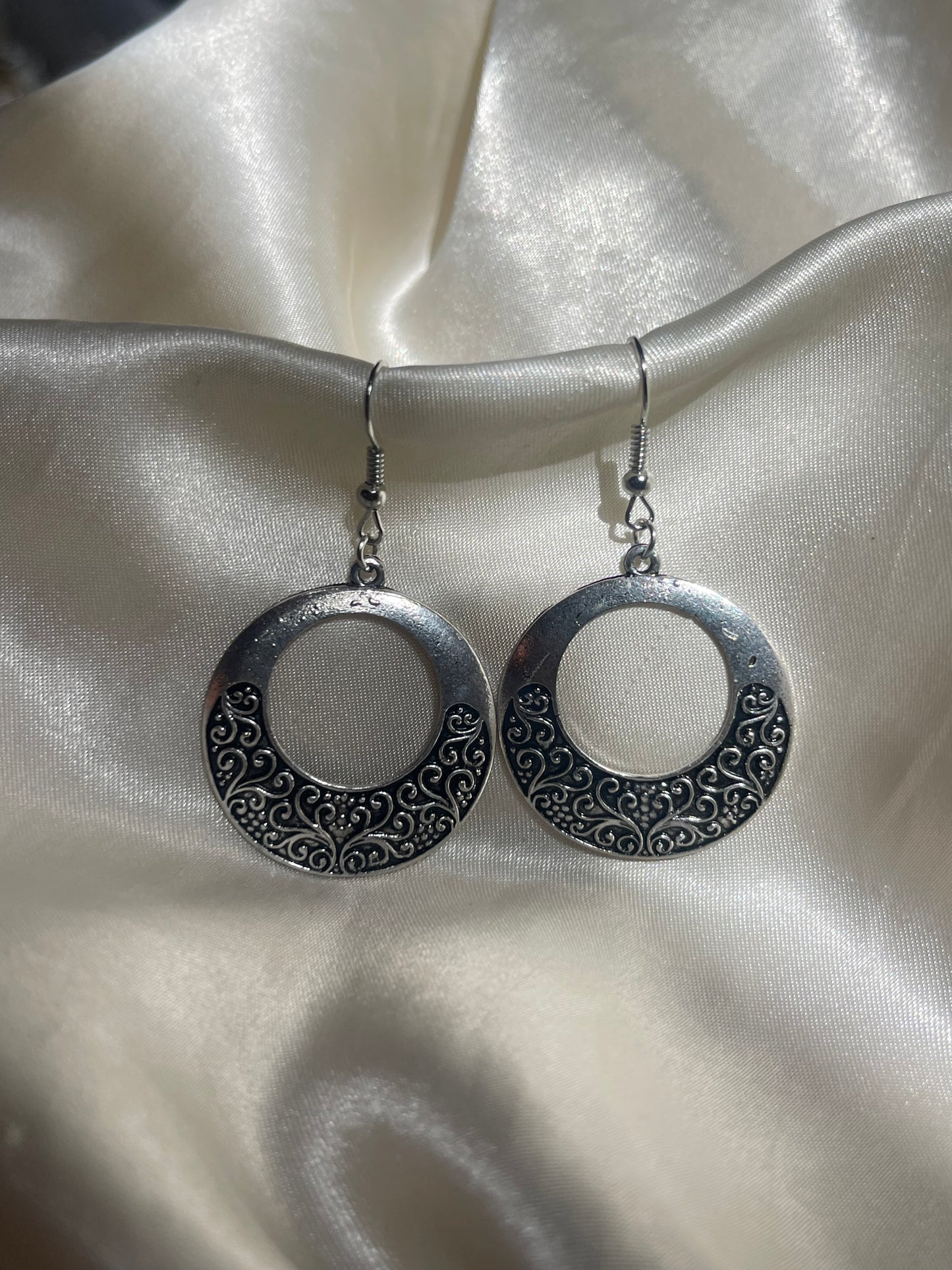 Boho Silver Earrings