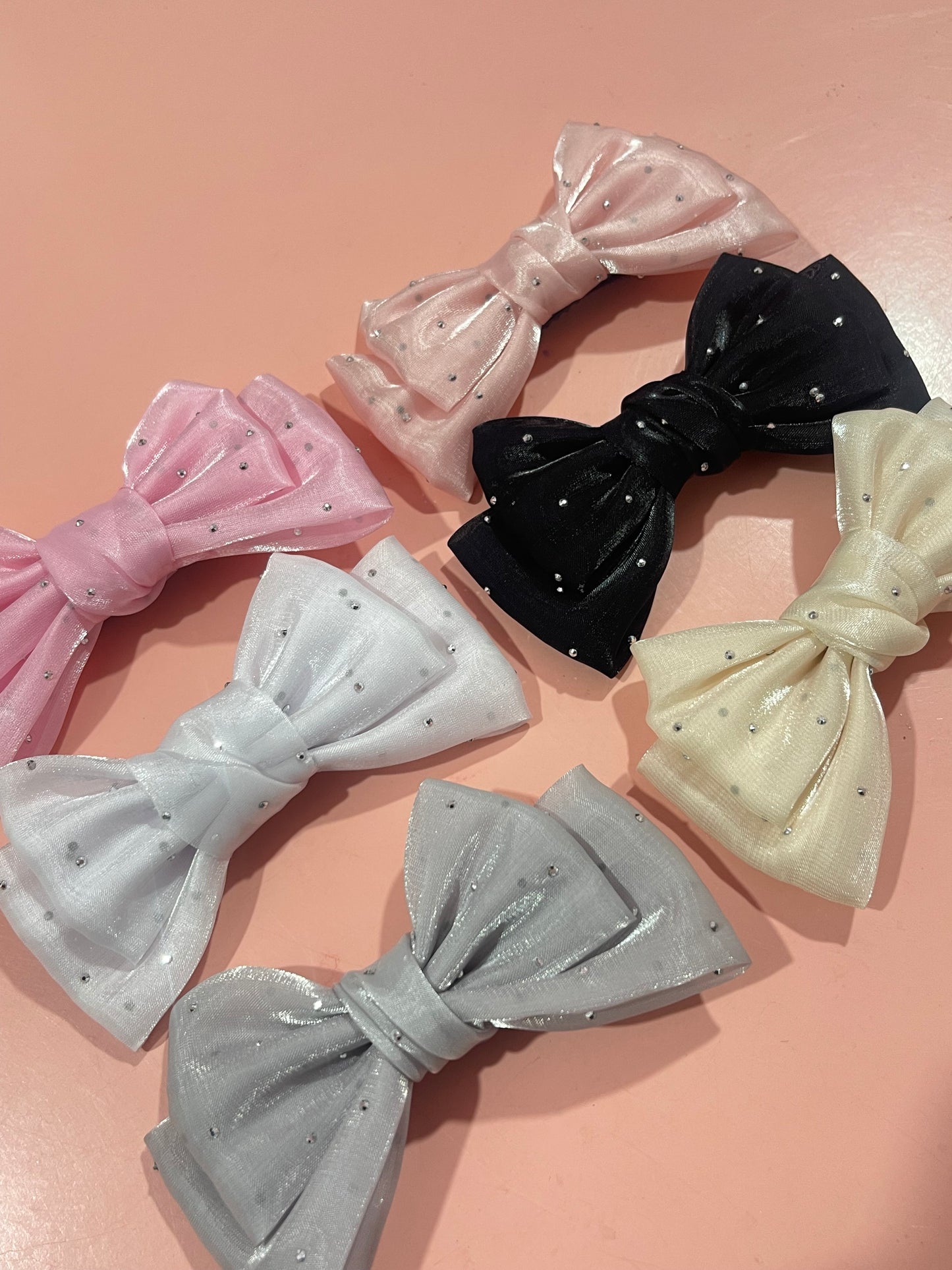 Sparkles Bow Tie Hair Clip