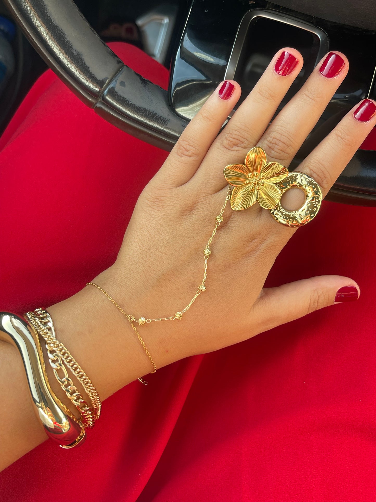 Statement Circle Ring (Stainless Steel)