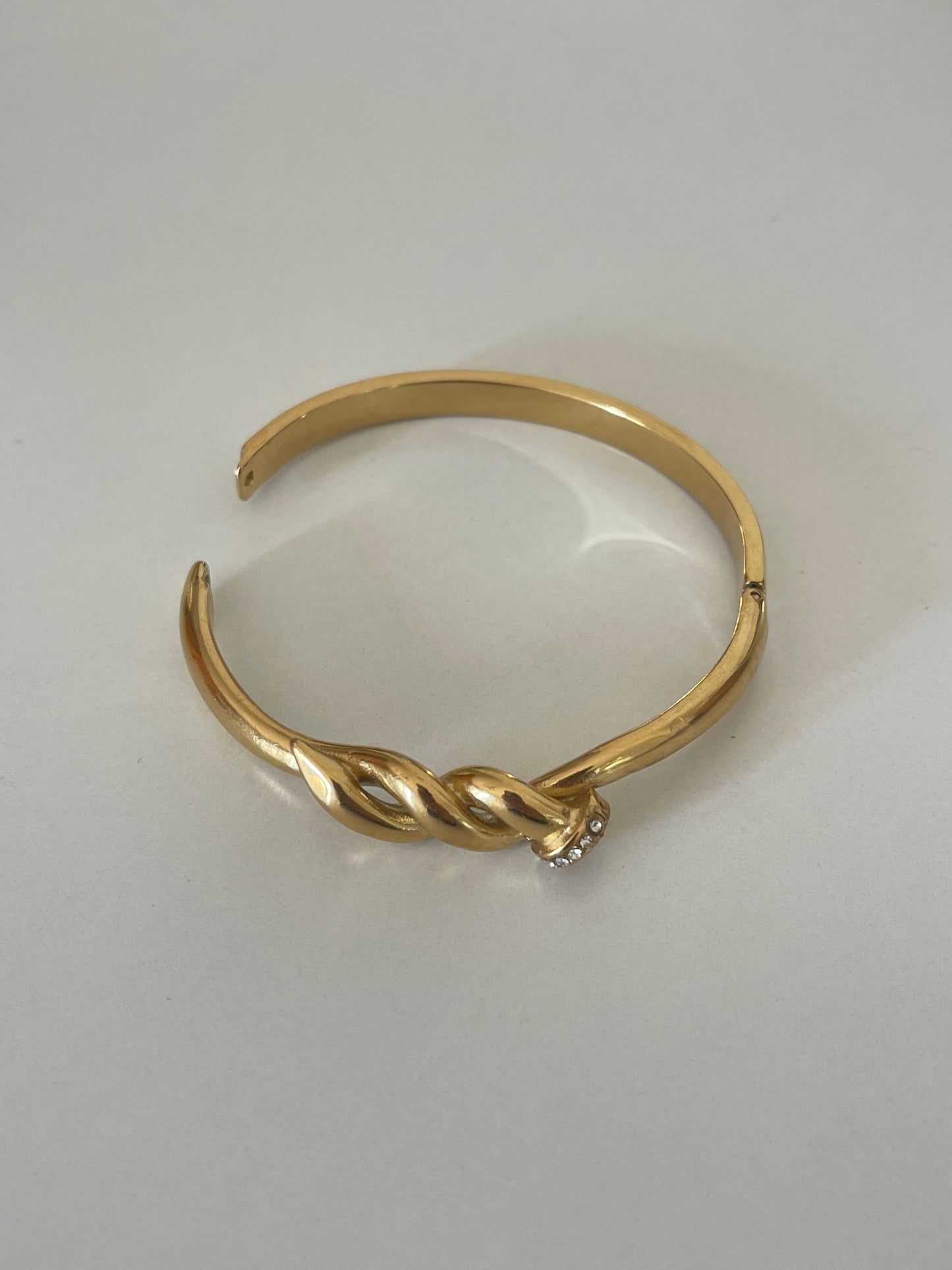 Knot Cuff Bracelet 2.0 (Gold Plated)