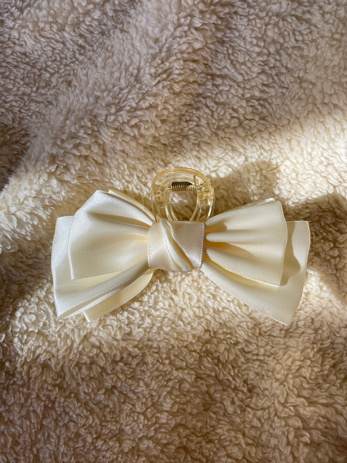 Festive Bow Tie Claw Clip
