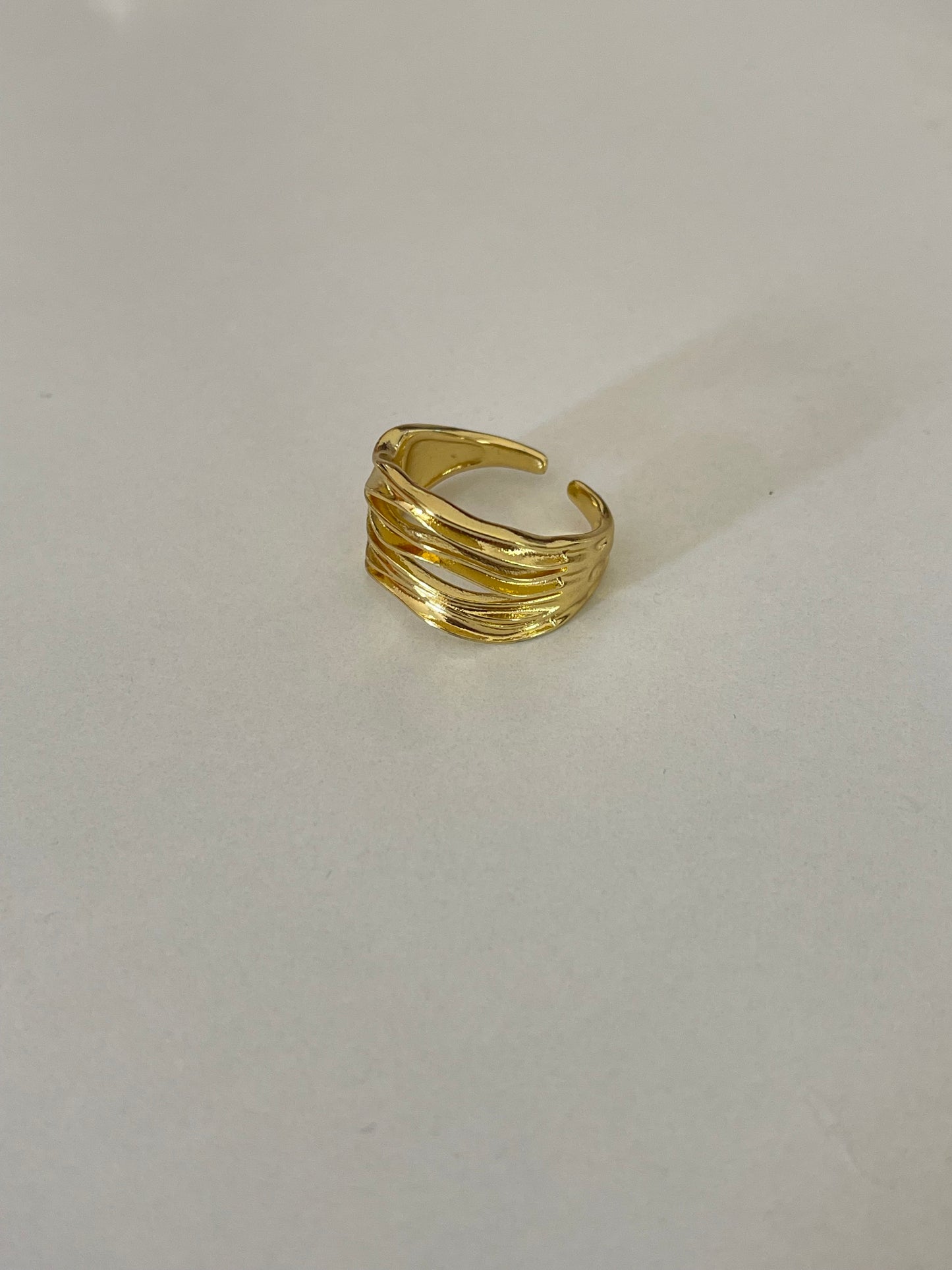 Everyday Statement Ring (Gold Plated)