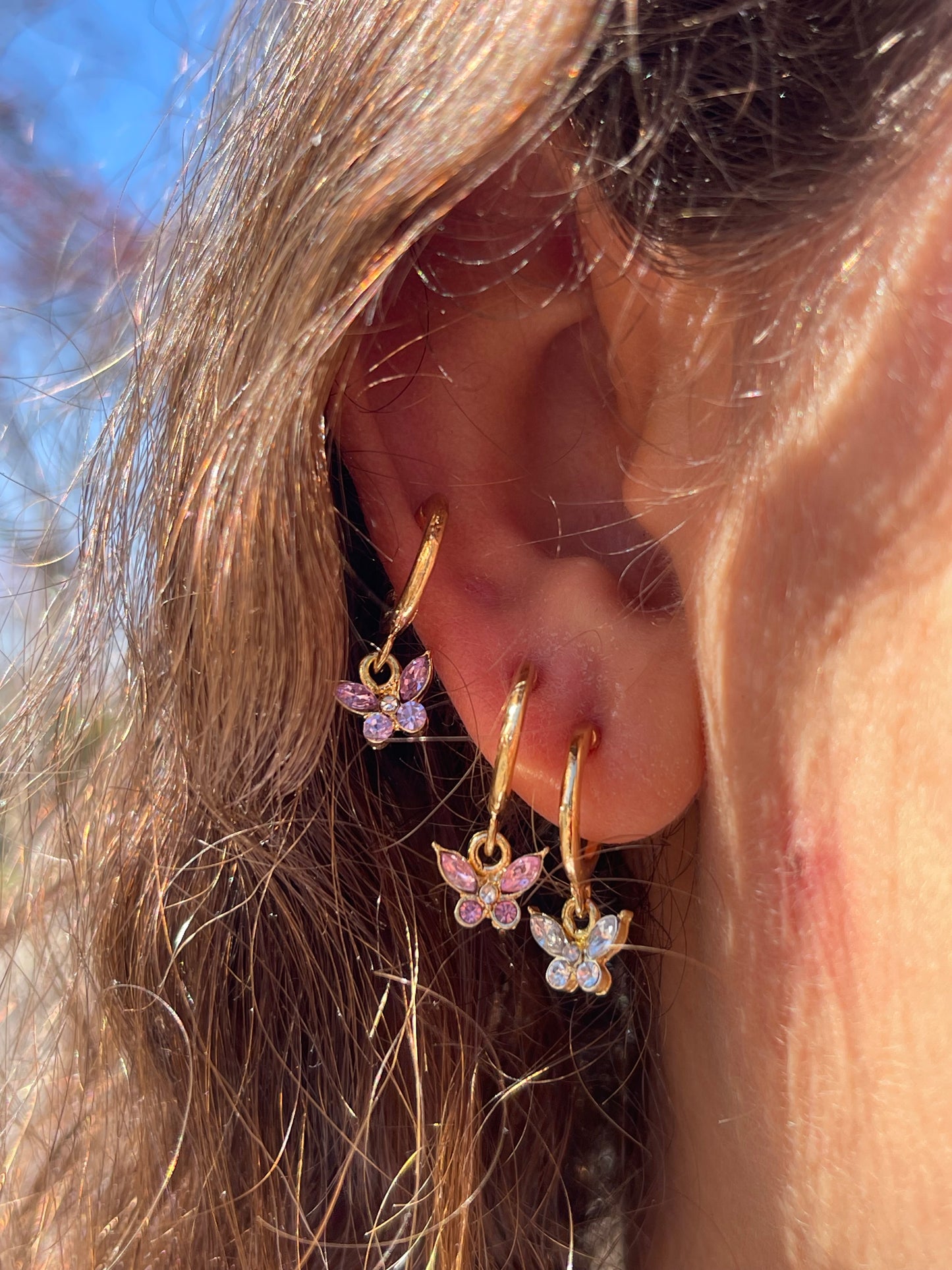 Trio Butterfly Ear Set