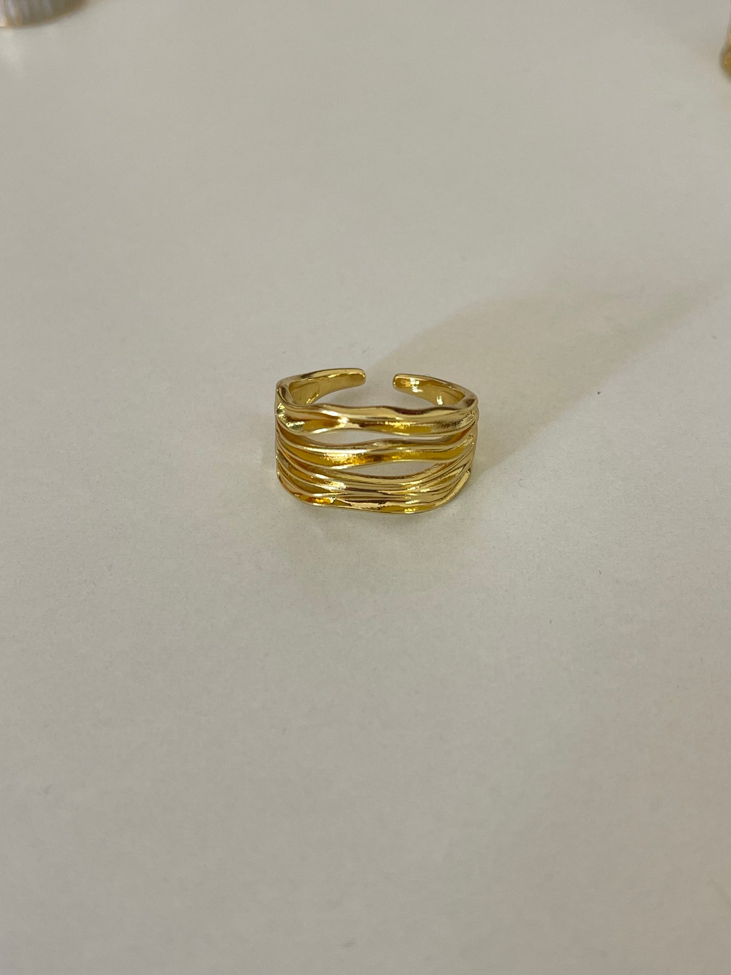 Everyday Statement Ring (Gold Plated)