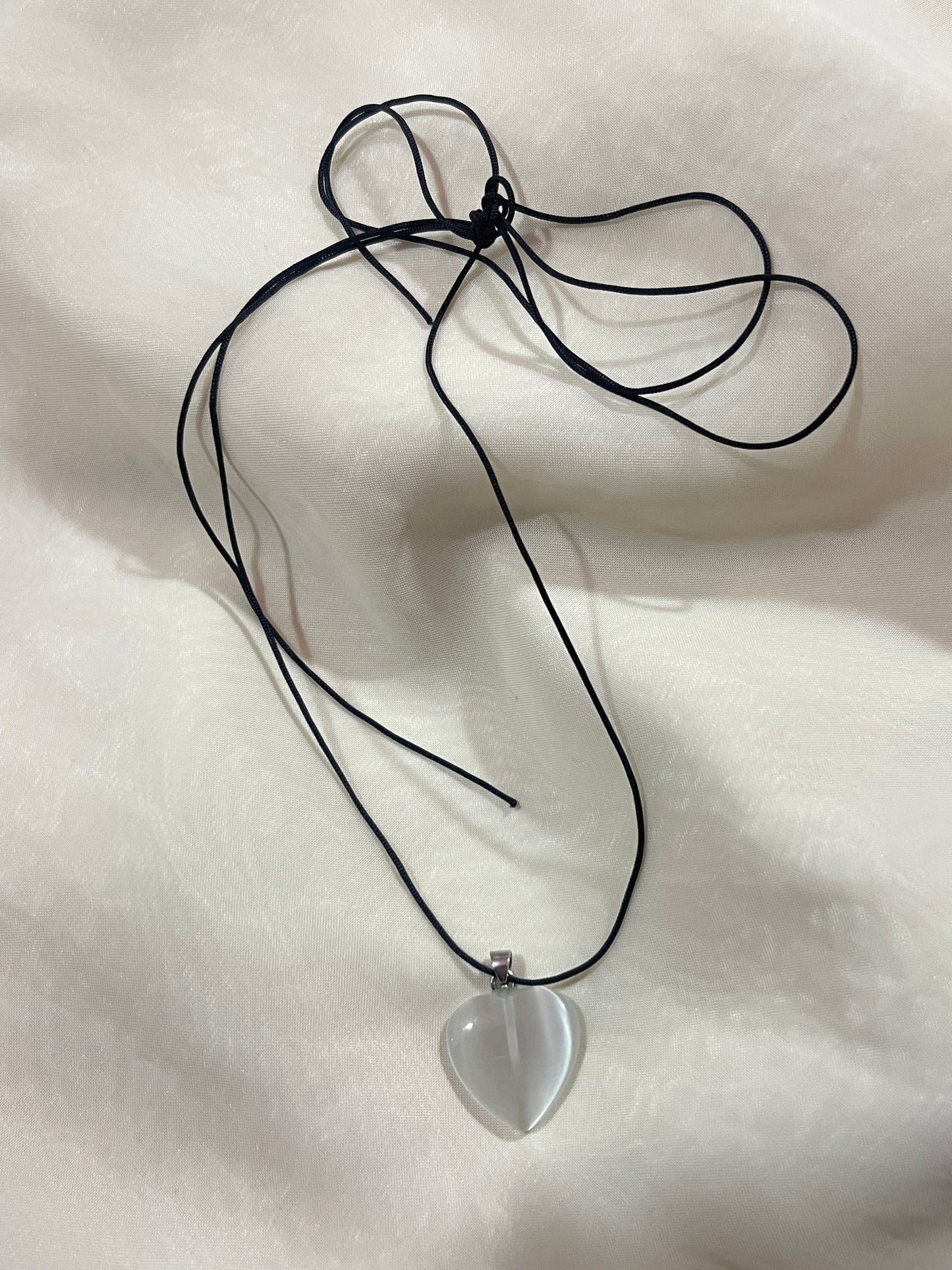 Iconic Heart Stone Necklace