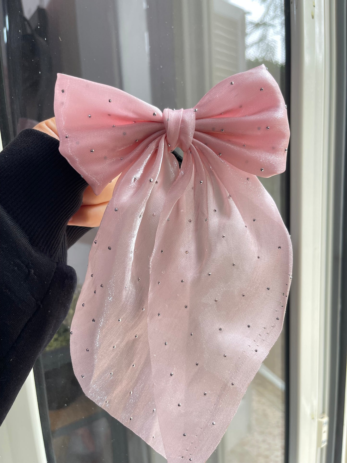 Sparkles Bow Hair Tie