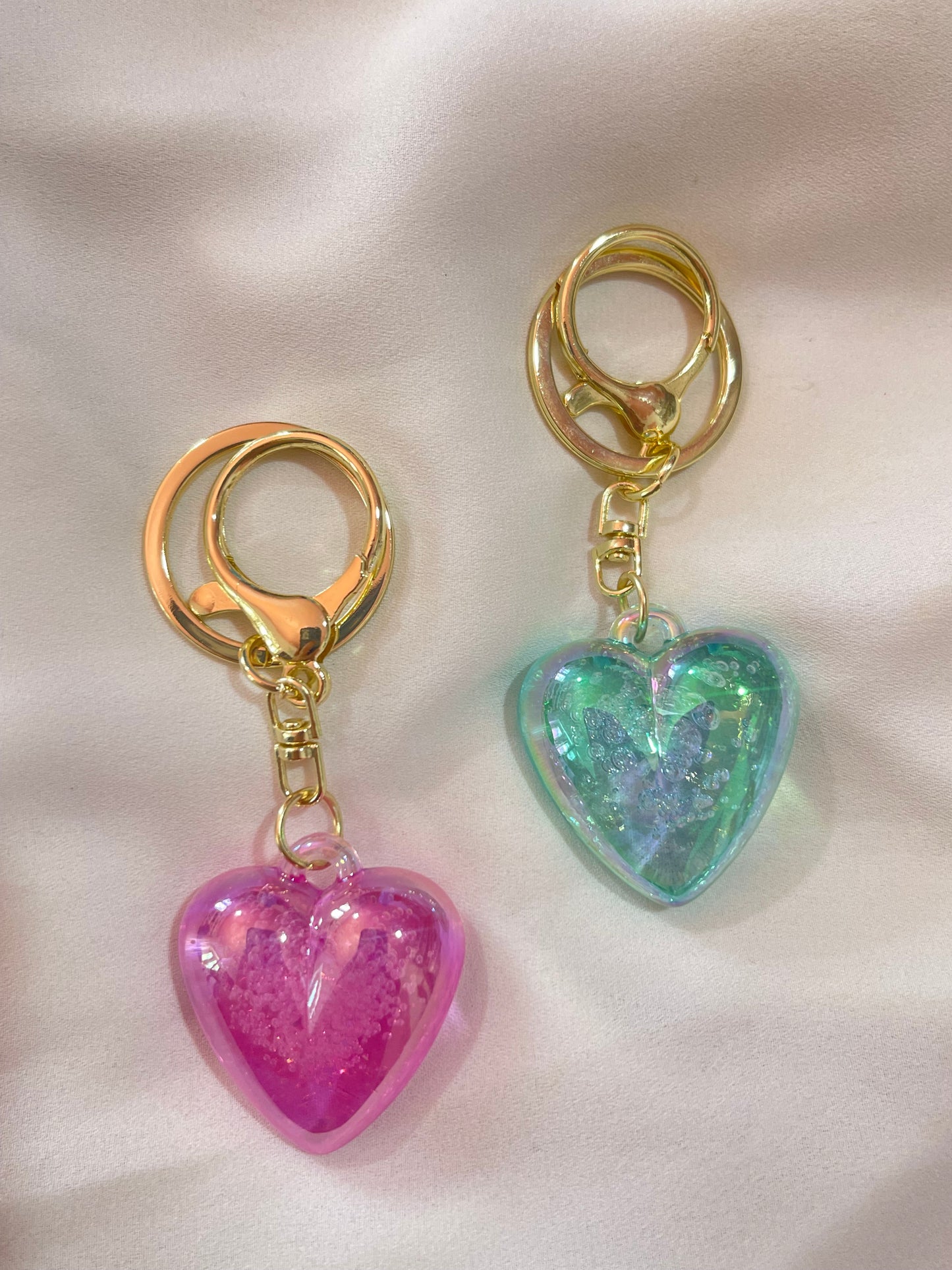 Jumbo Heart Keychain/Bag Charm