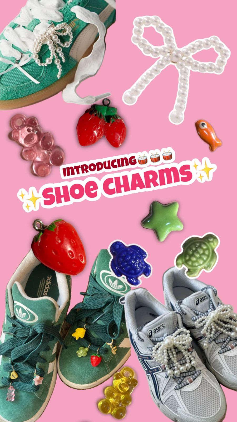 Fishy Charm (Shoe & Purse)!