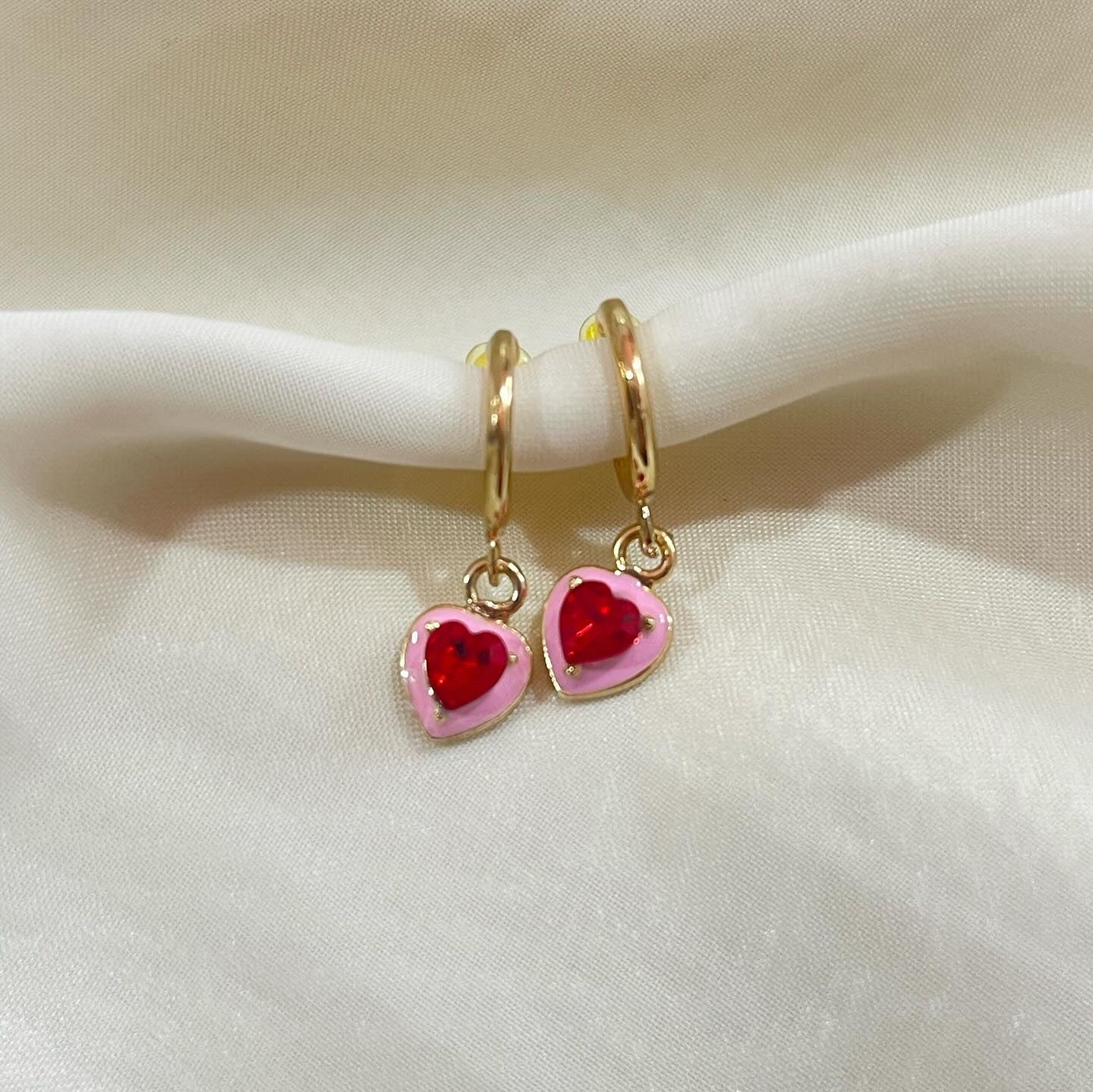 Dainty Heart Earrings
