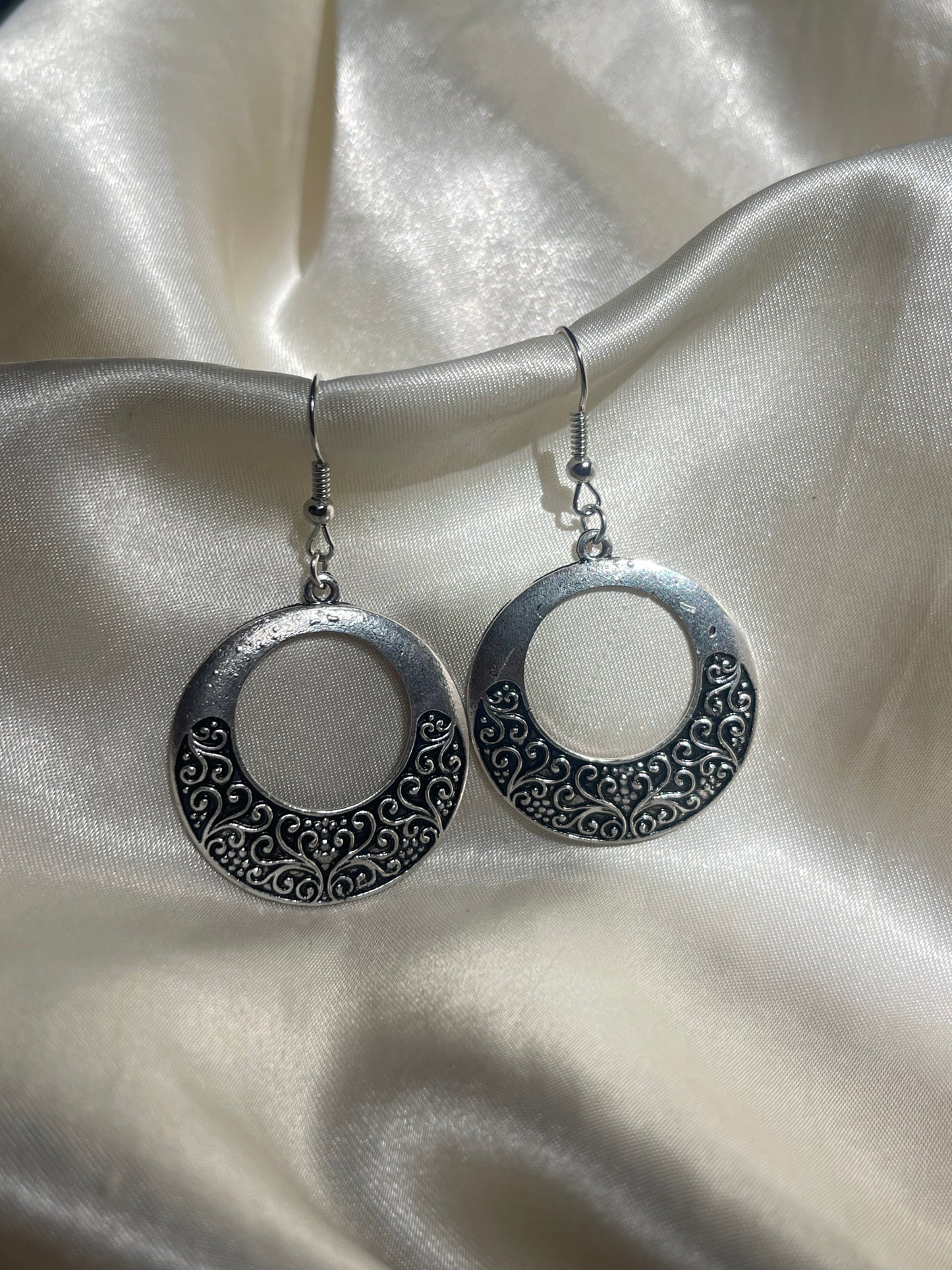 Boho Silver Earrings
