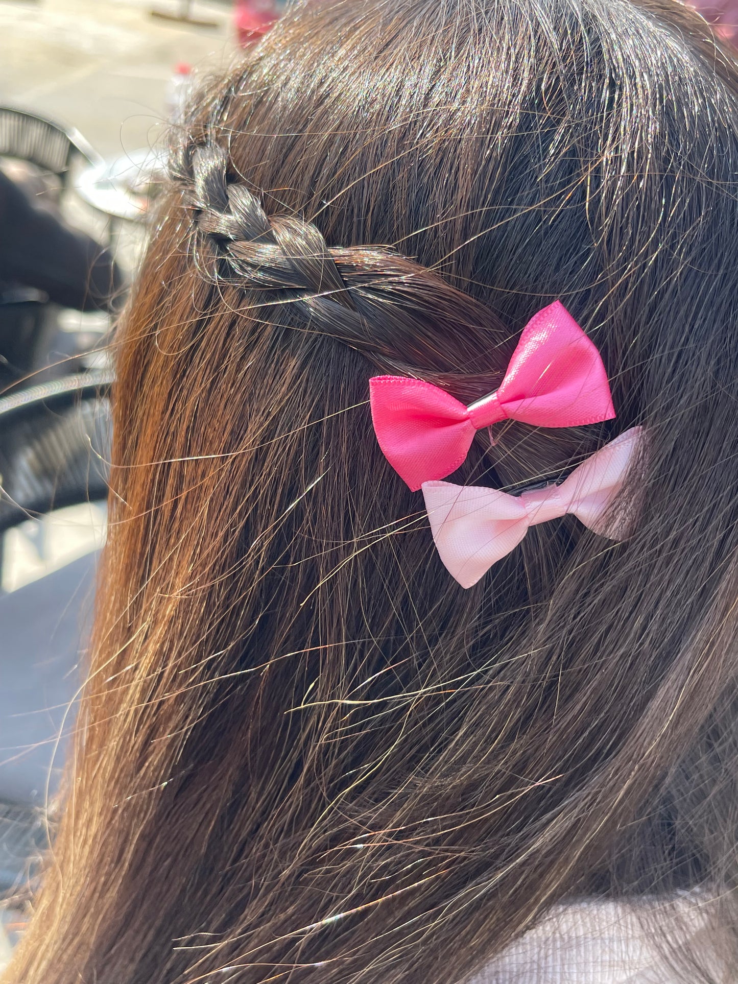 Mini Bow Tie-Hair Clip- Pairs of 2