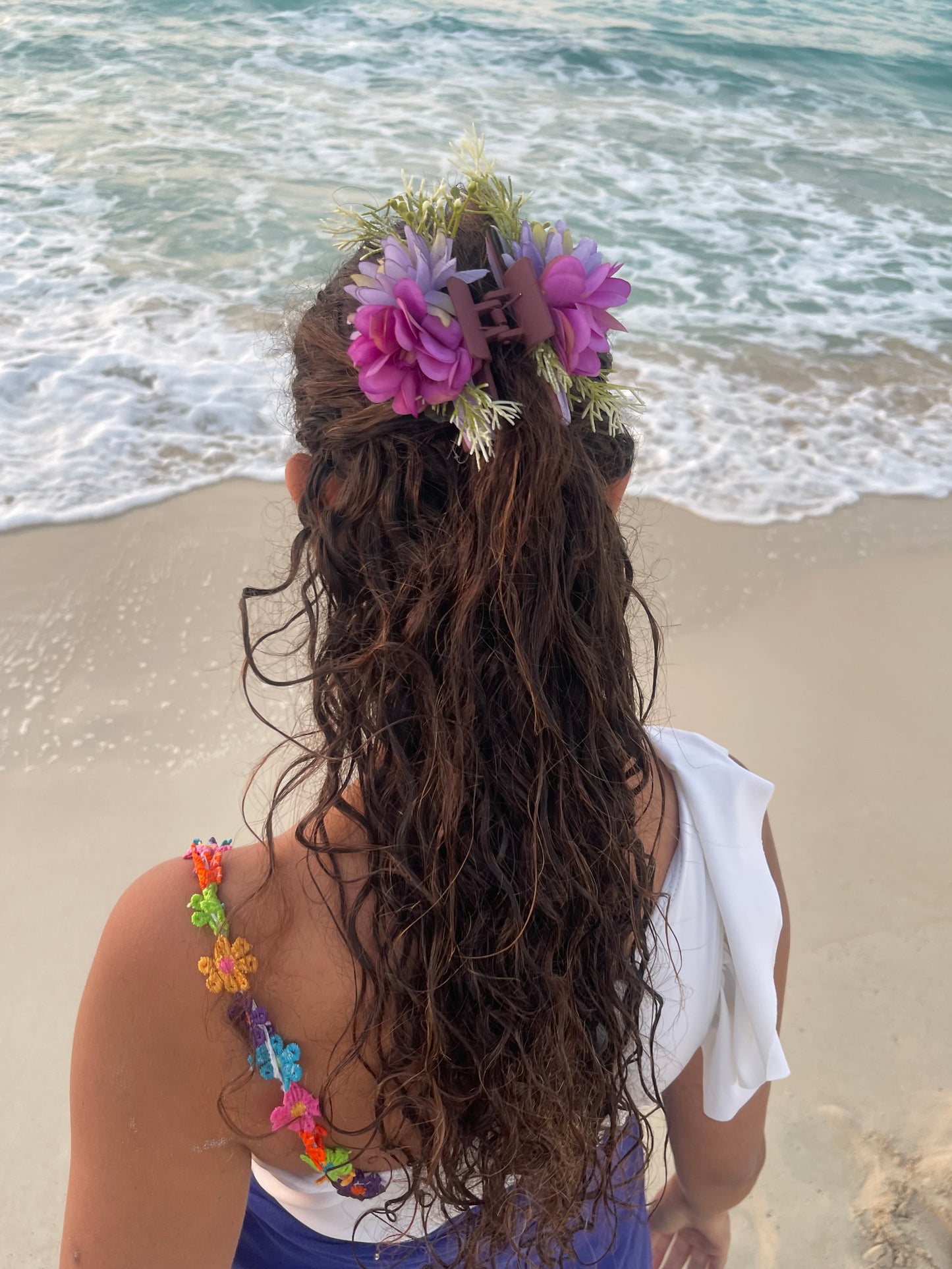 Statement Floral Clawclip (✨Handmade✨)