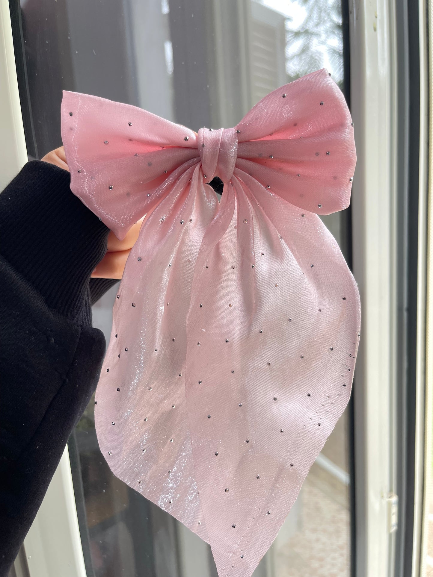 Sparkles Bow Hair Tie