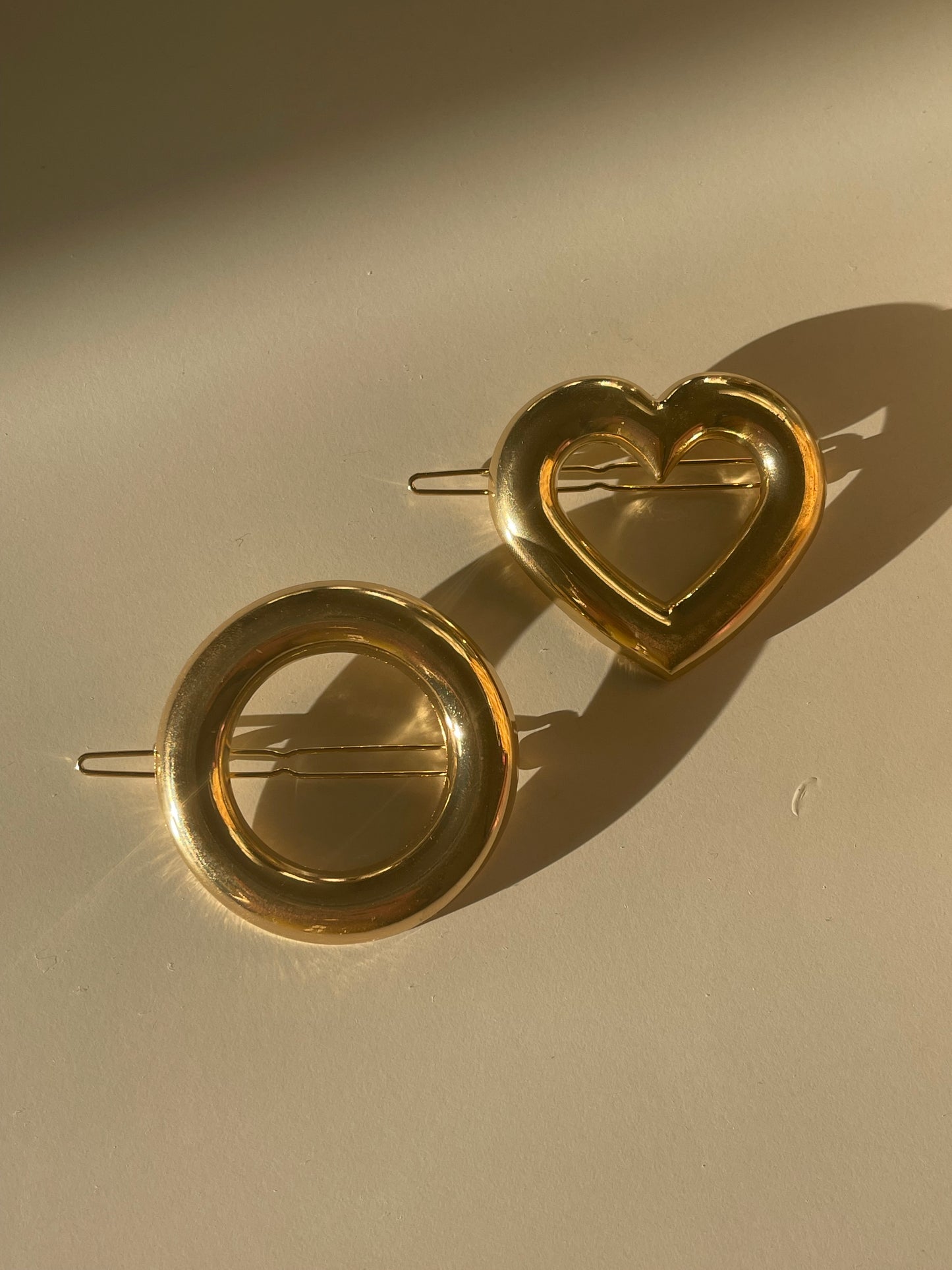 Chunky Heart Hair Clip