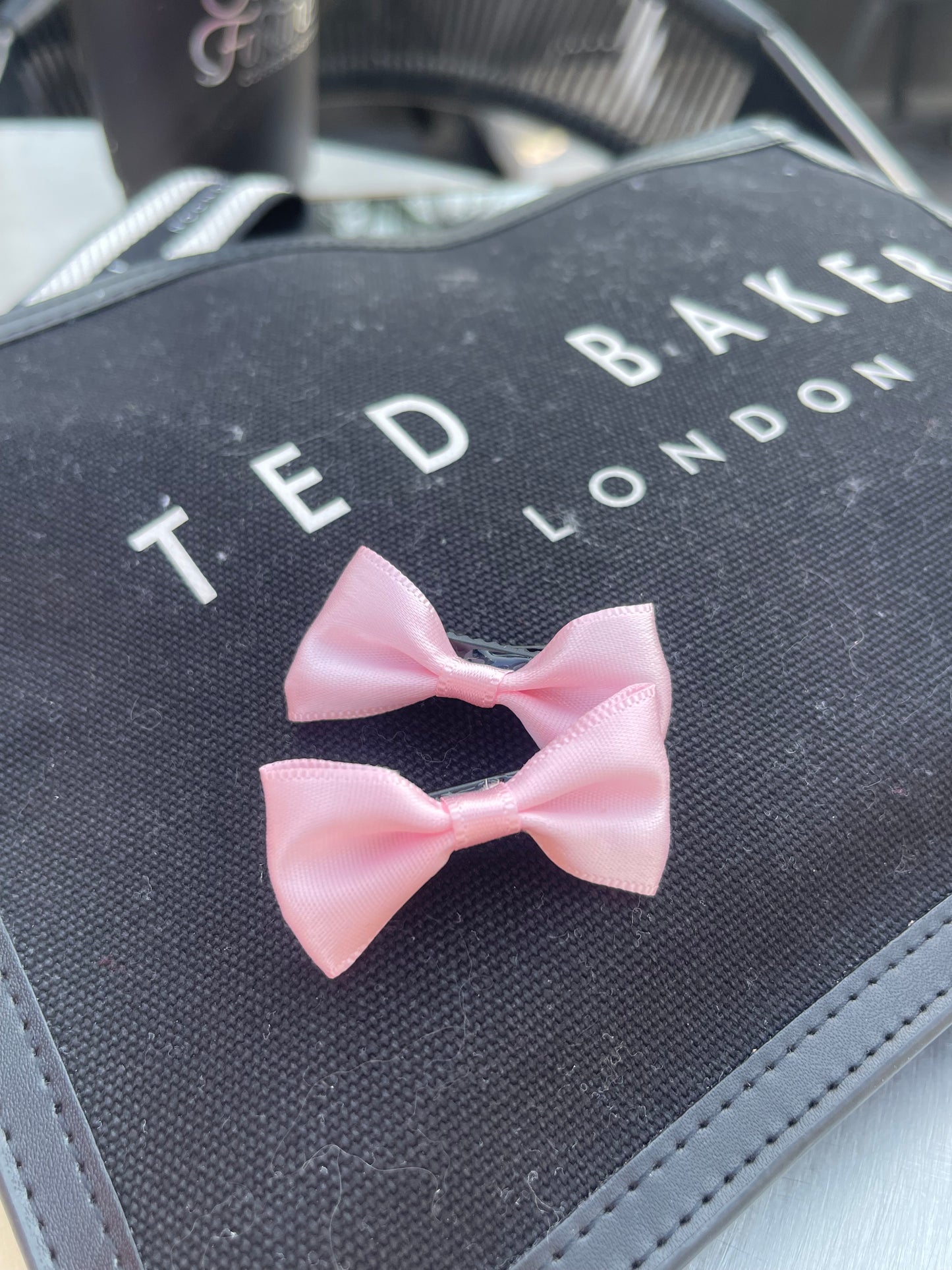 Mini Bow Tie-Hair Clip- Pairs of 2