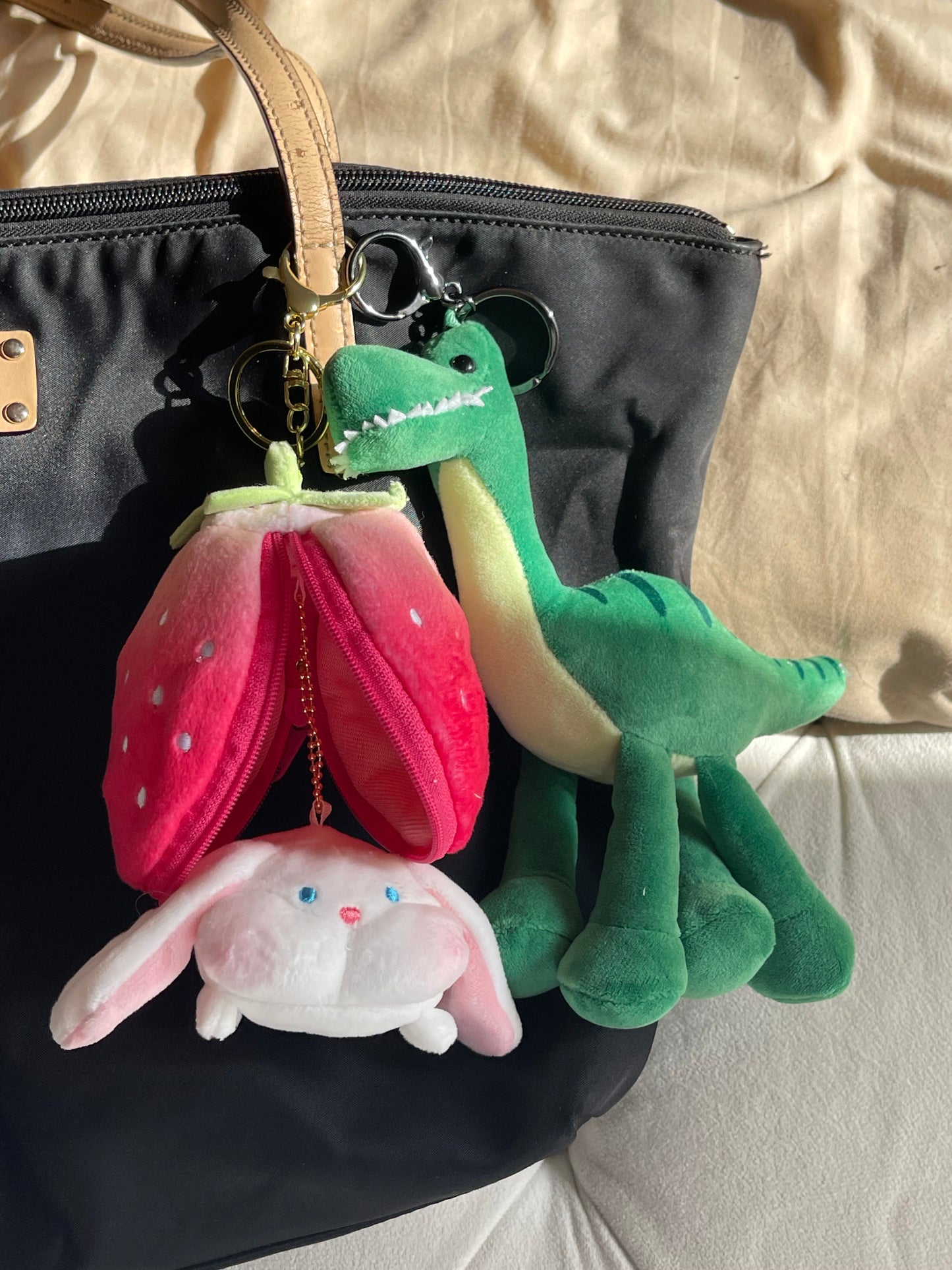 Silly Dinosaur Bag Charm