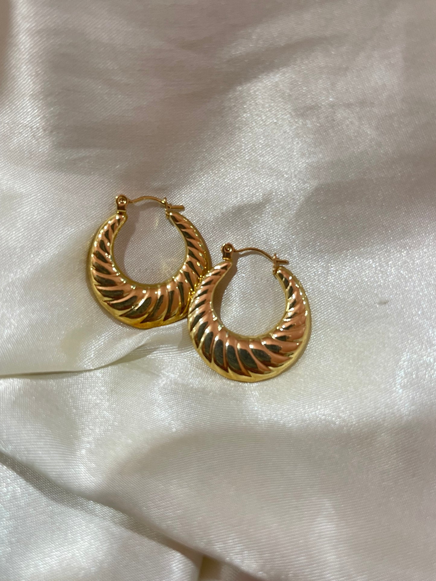 Slay the Day Hoops- Stainless Steel