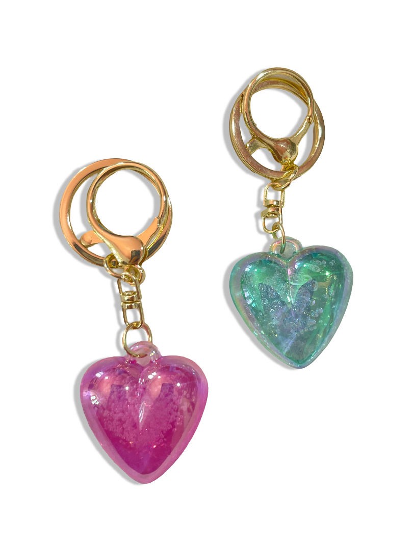 Jumbo Heart Keychain/Bag Charm