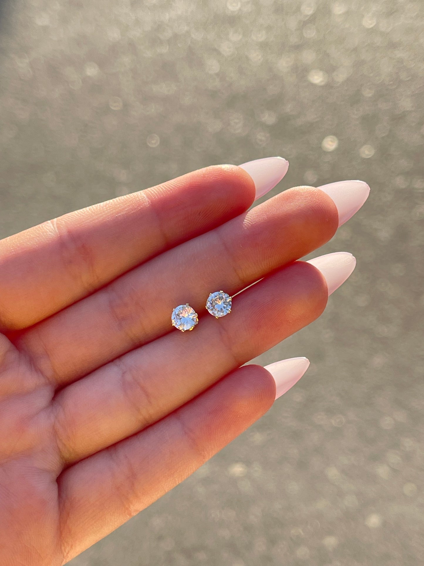 Mini Crystal Stud Earrings