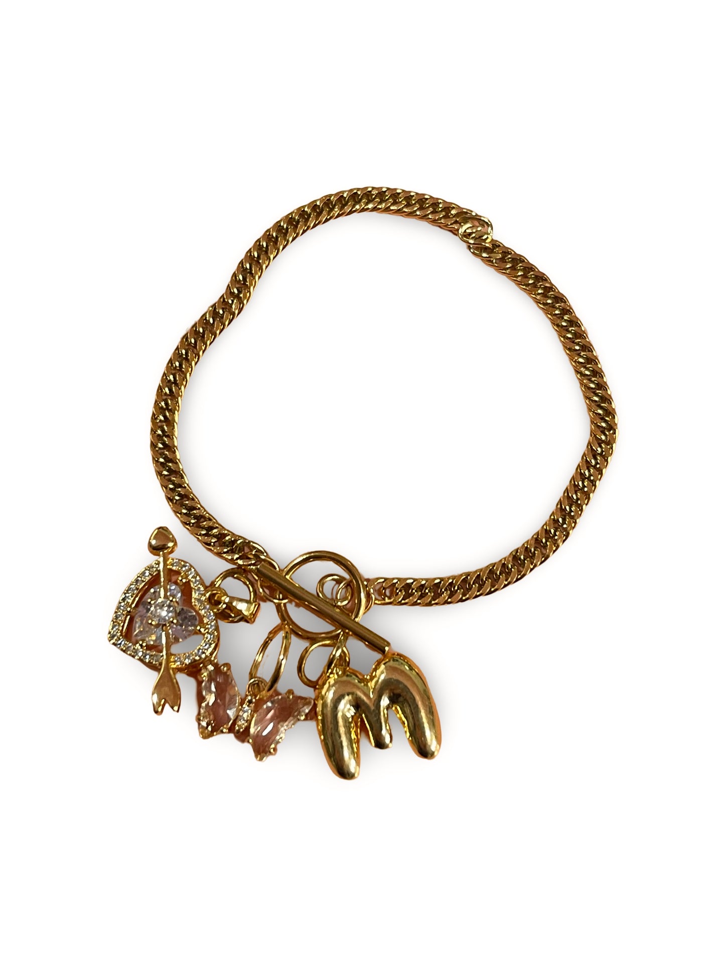 Charm Necklace/Bracelet- Stainless Steel