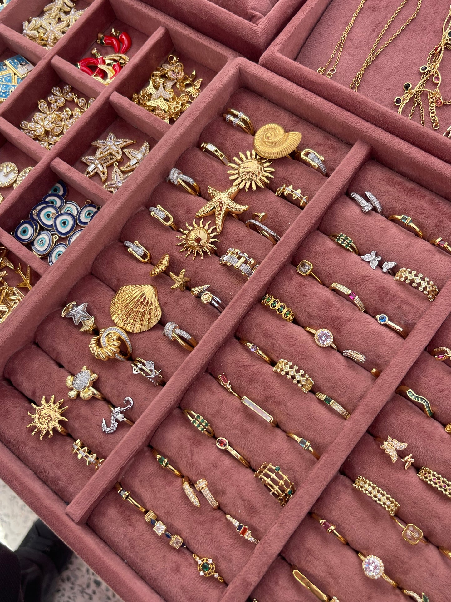 Chunky Starfish Ring (Gold Plated)