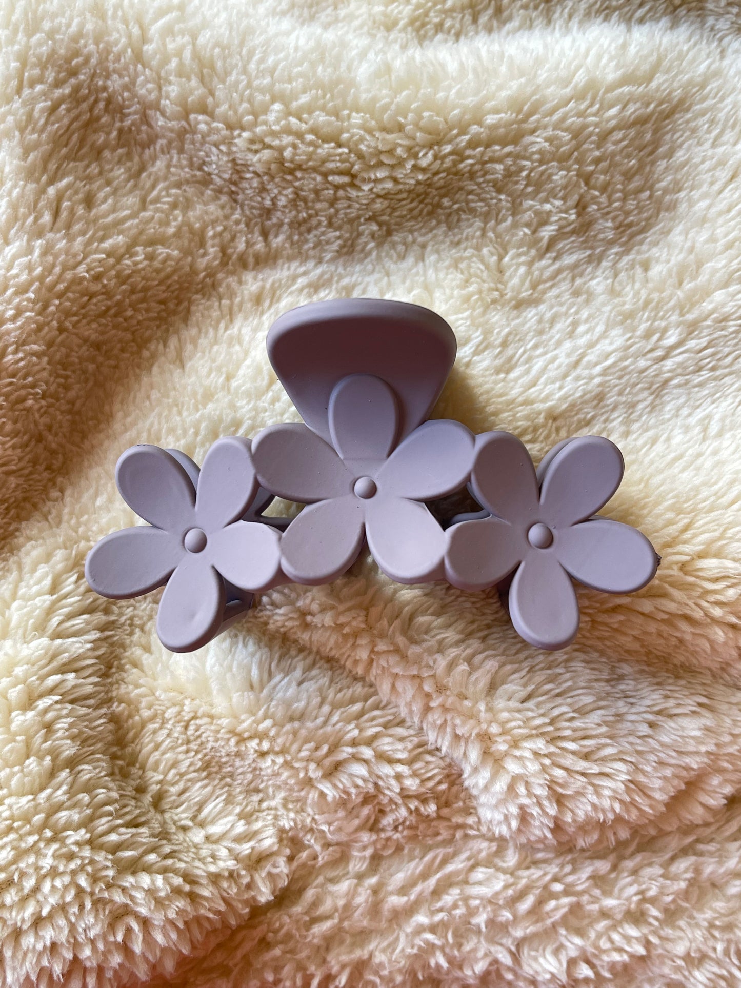 Triple Floral Claw Clip 2.0