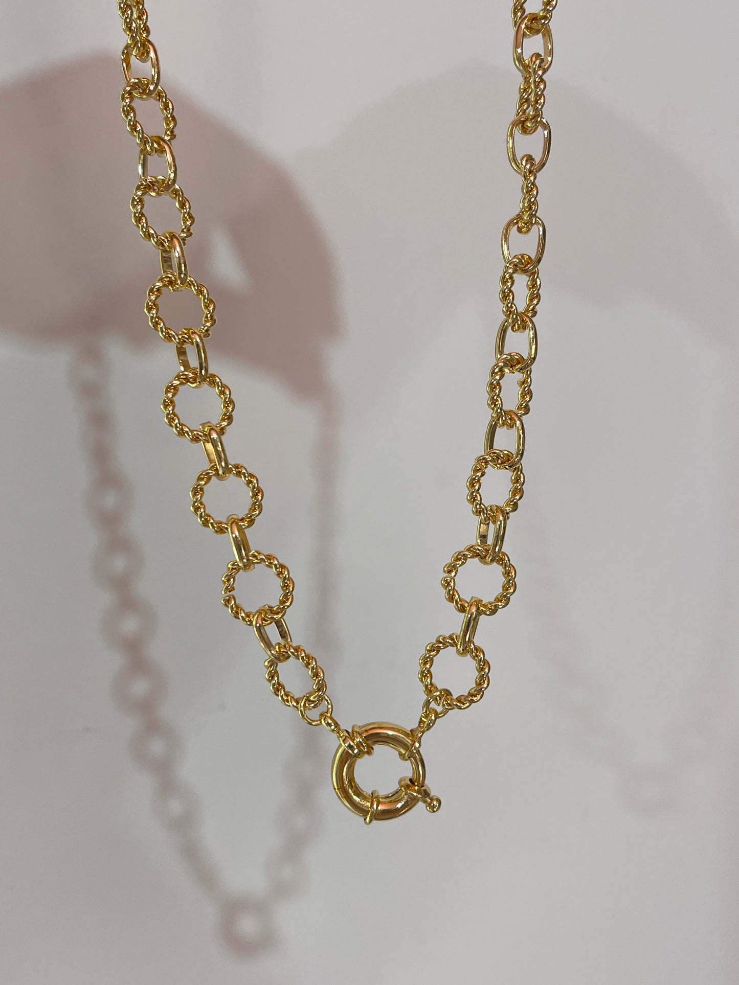 Chunky Chain Necklace - Gold Plated